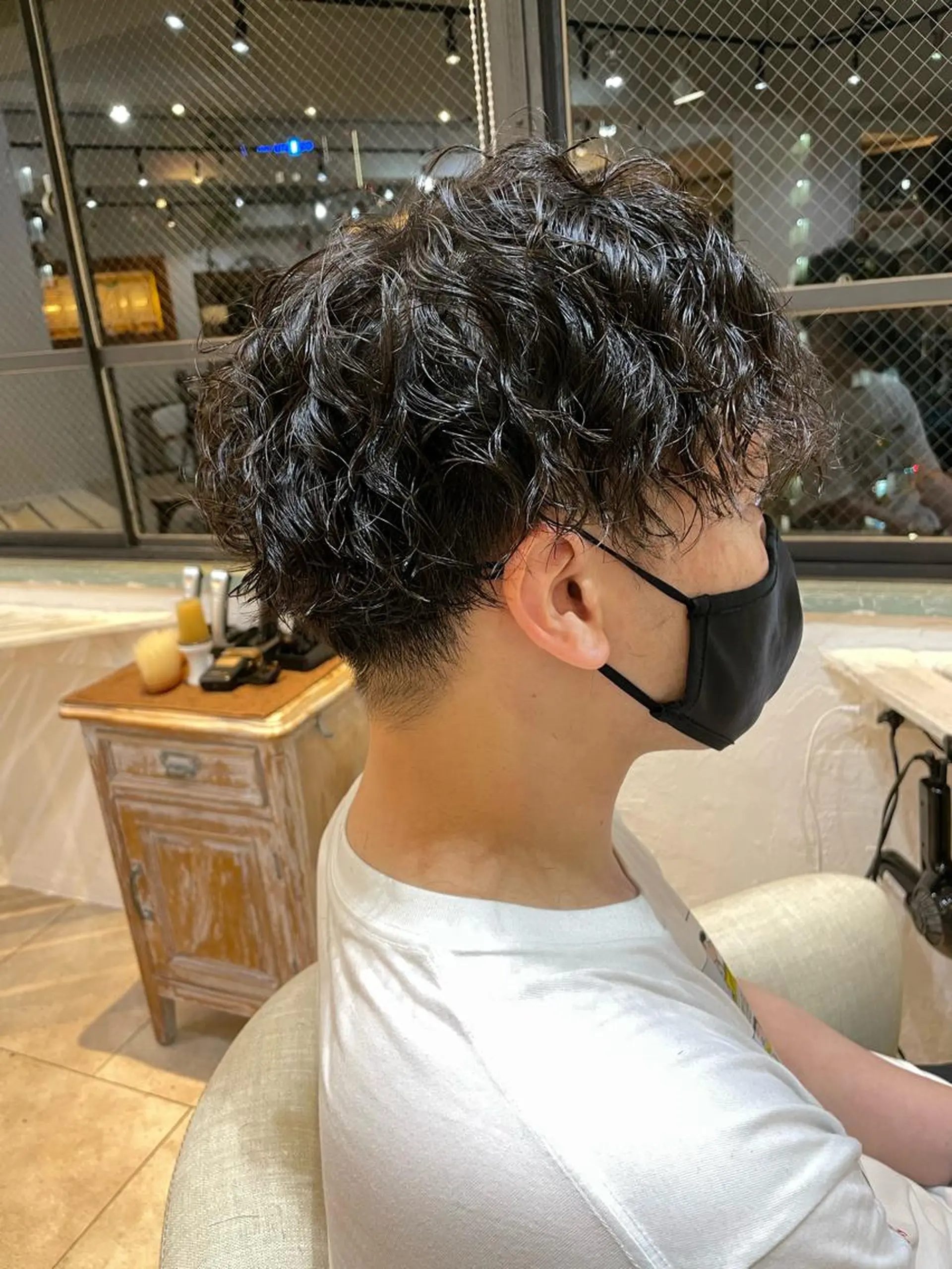 パーマ メンズ あしかが ゆいとのヘアスタイル