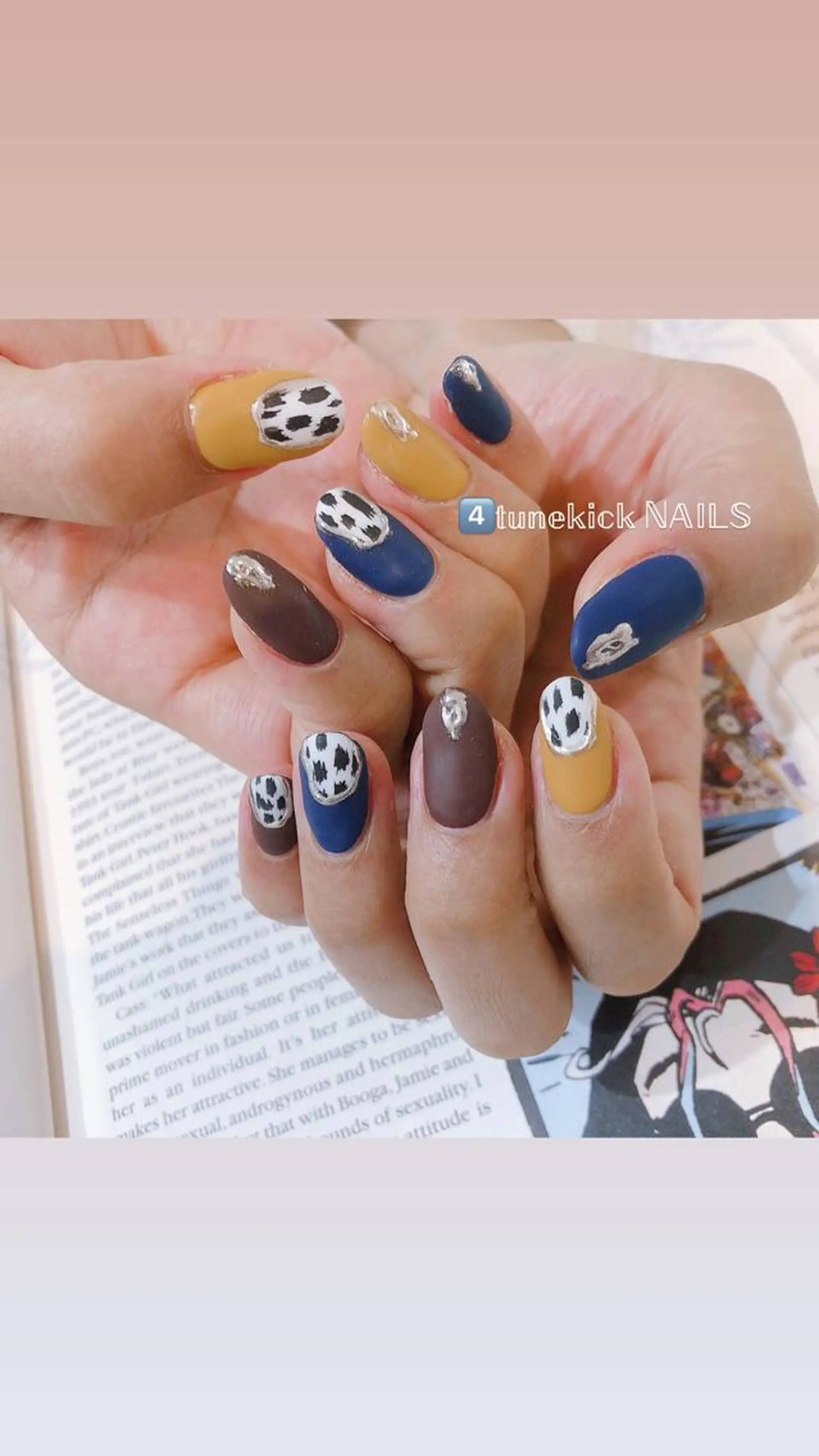 ネイル 4tunekick NAILS(フォーチュンキックネイルズ)所属・光森 淳子のネイルデザイン