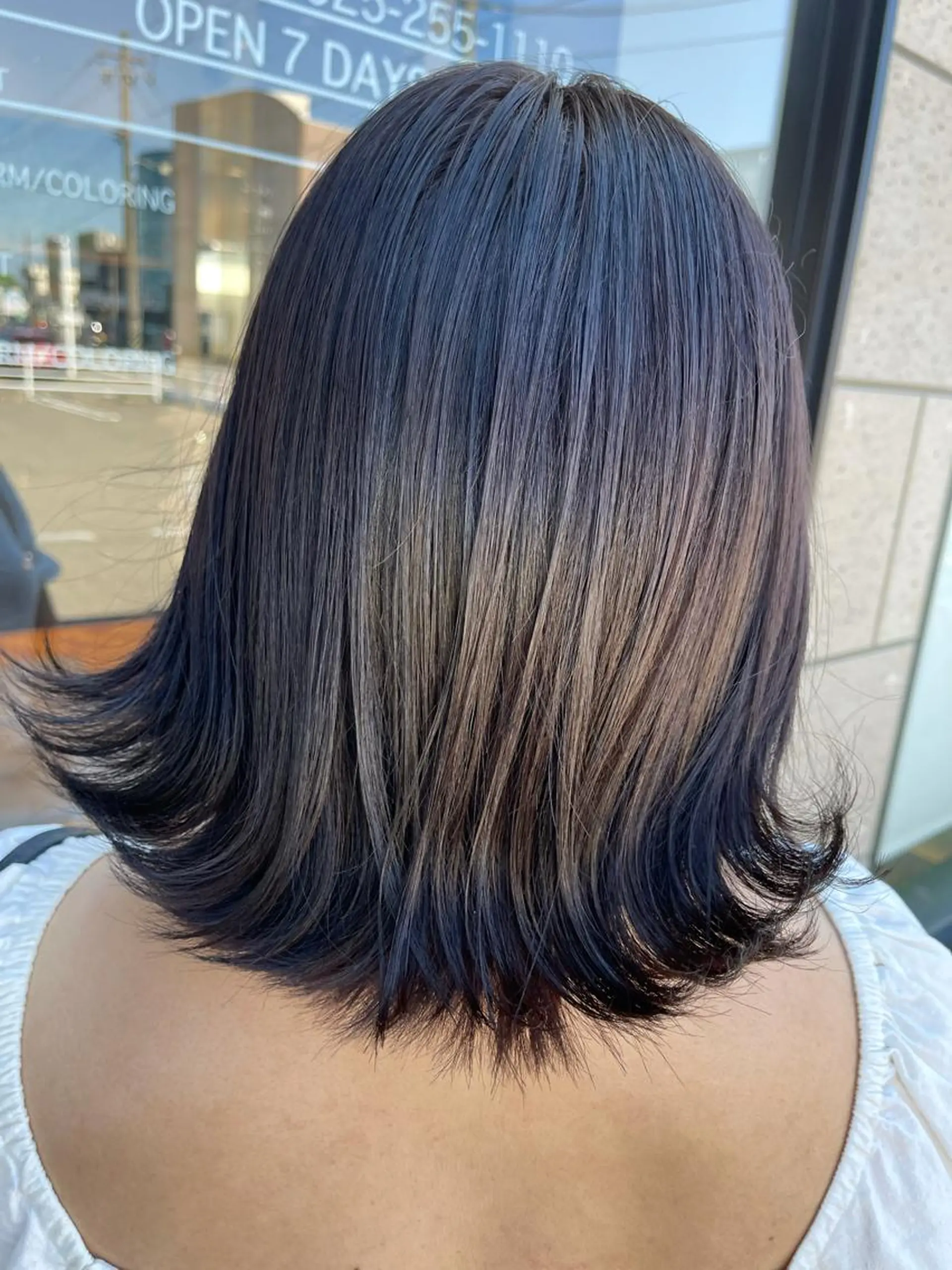 ミディアム EARTH  紫竹山 🦋本間未来🦋のヘアスタイル