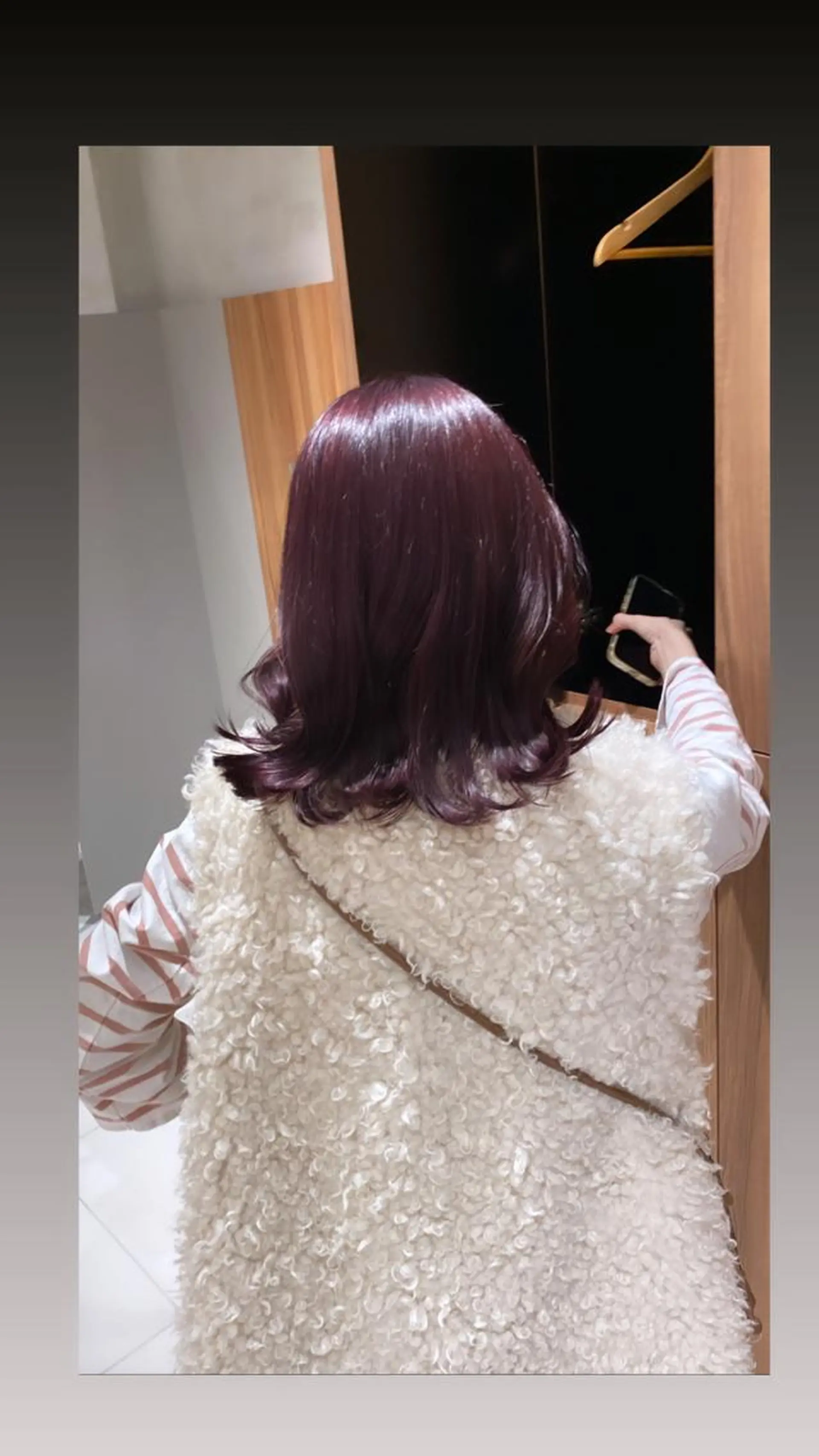 ミディアム 透明感モテ艶髪カラー Gallicaイリサのヘアスタイル