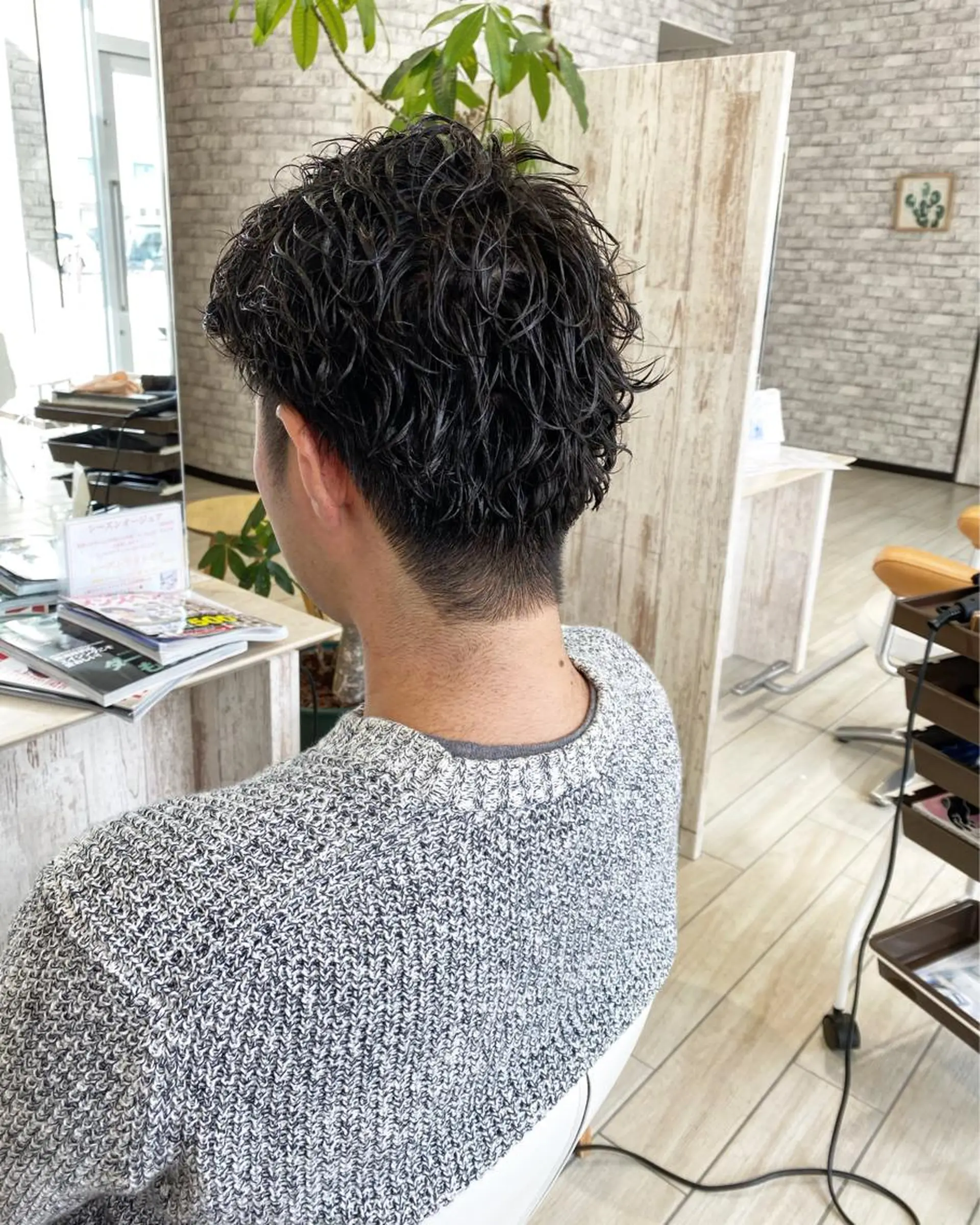 ショート パーマ メンズ メンズパーマ RAG副店長伊藤 真規のヘアスタイル