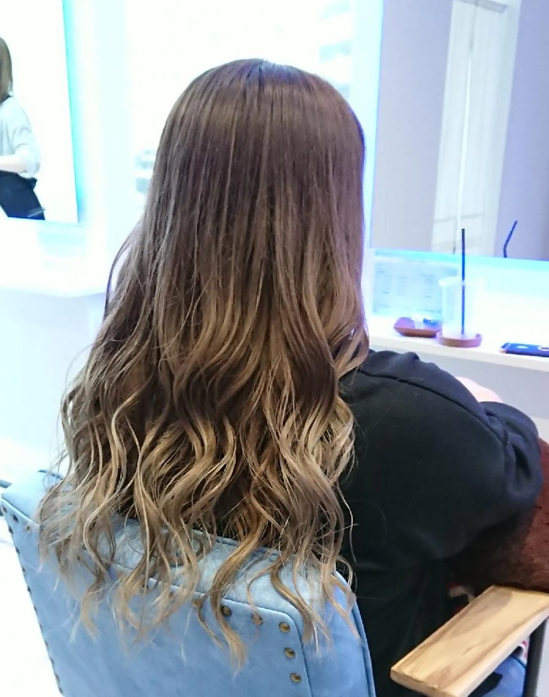 ロング カラー ヘアアレンジ 小林 伸行のヘアスタイル