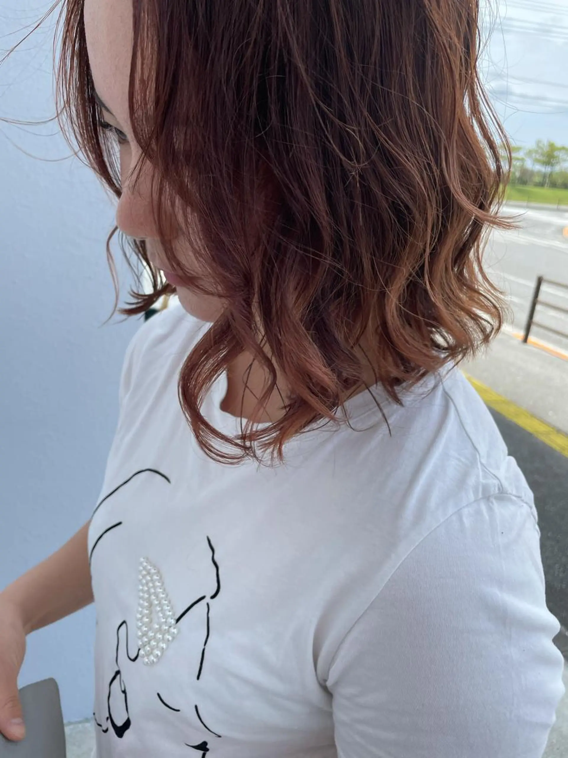 ミディアム C’LD hair  produce /シールドヘア所属・モテ髪/ボブ/ショー ト/アダチフウトのヘアスタイル