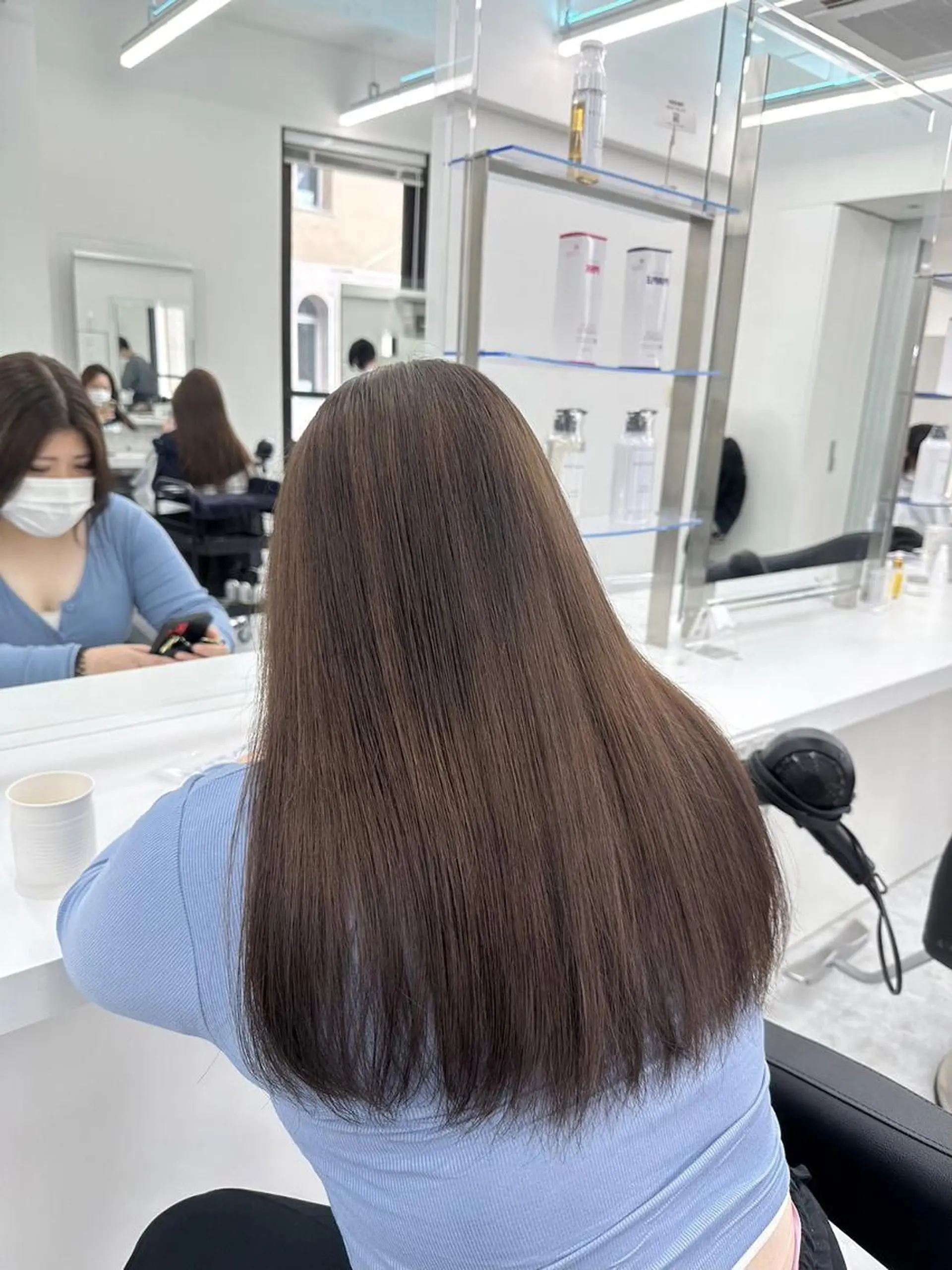 ロング カラー 似合わせハイトーン♡ みつきのヘアスタイル