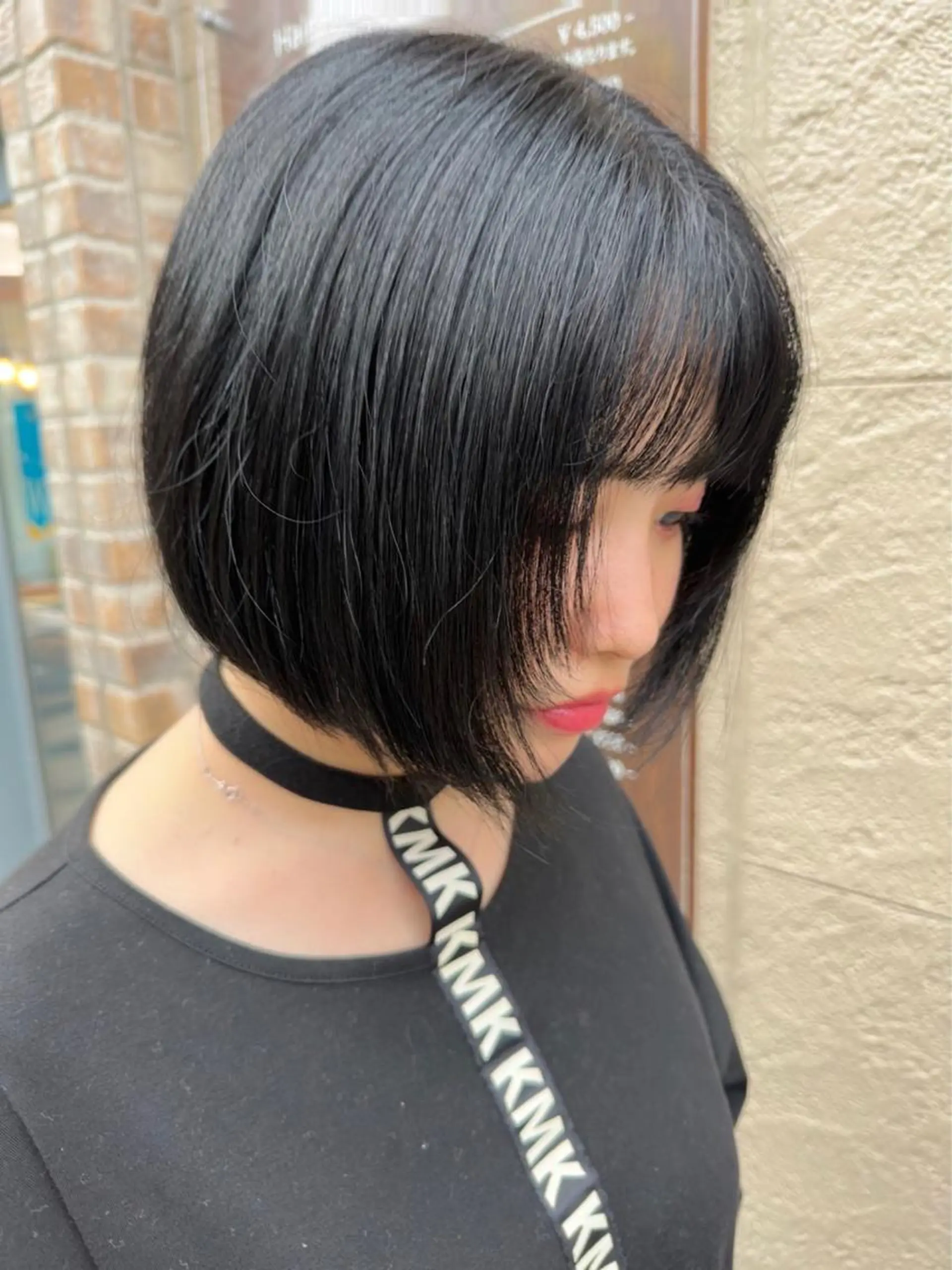 ショート カット トリートメント ボブ/インナーカラー ショート/佐野祥子のヘアスタイル