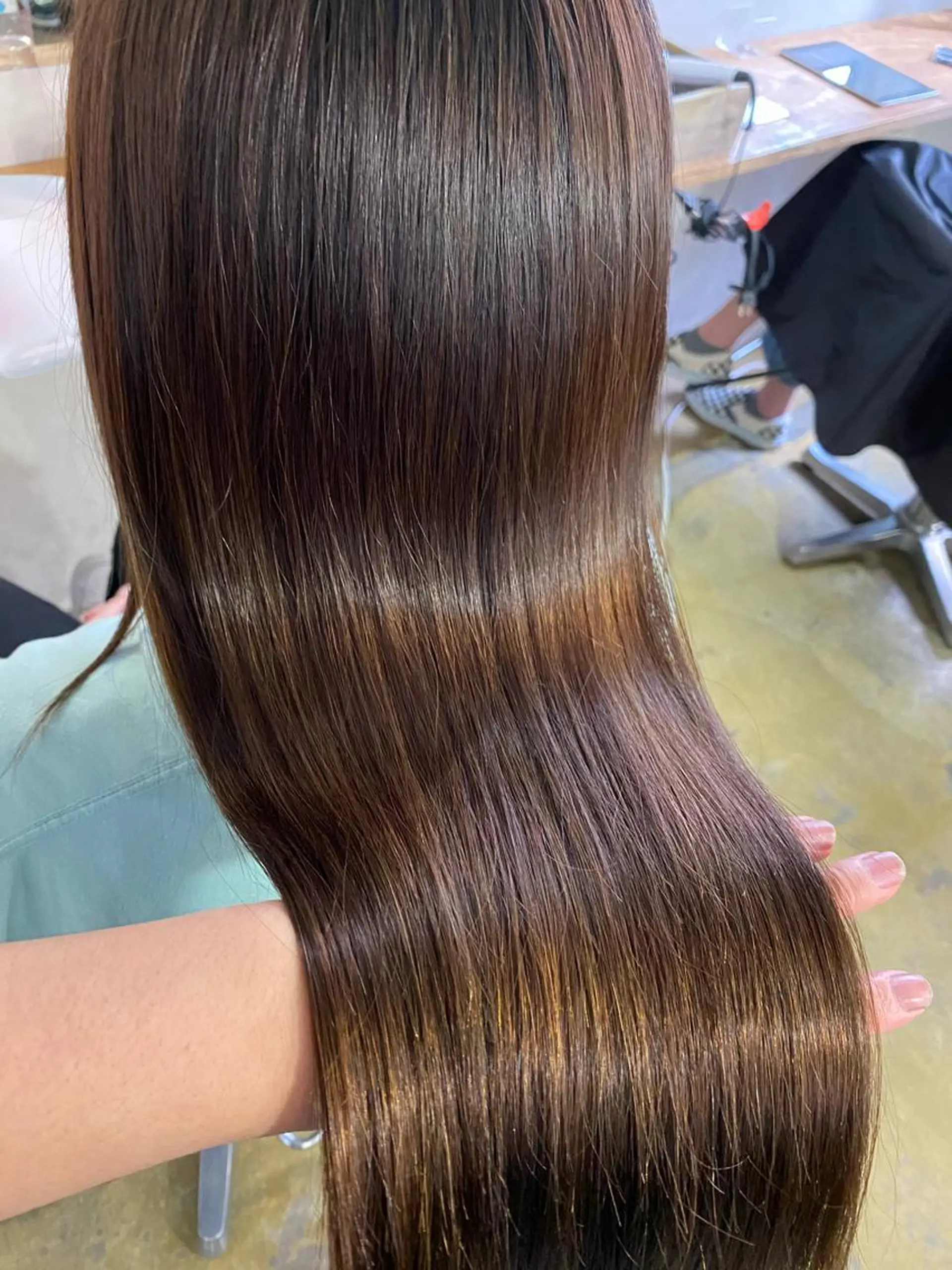 ロング カラー CABANON所属・和歌山髪質改善 那須優太のヘアスタイル