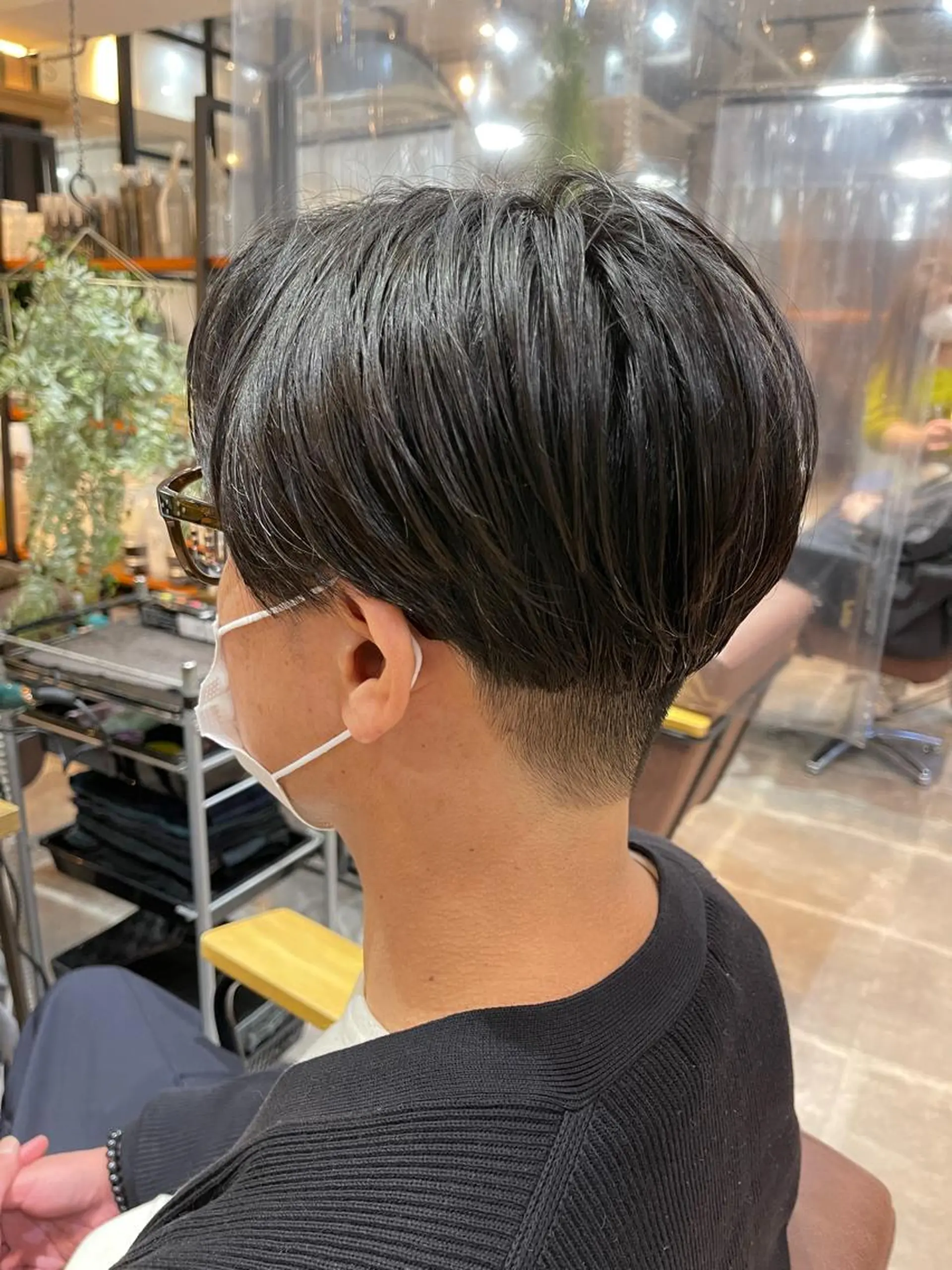 ショート メンズ マッシュ ショートヘア カット 髪質改善/ストレート /半個室/大岡輝己のヘアスタイル