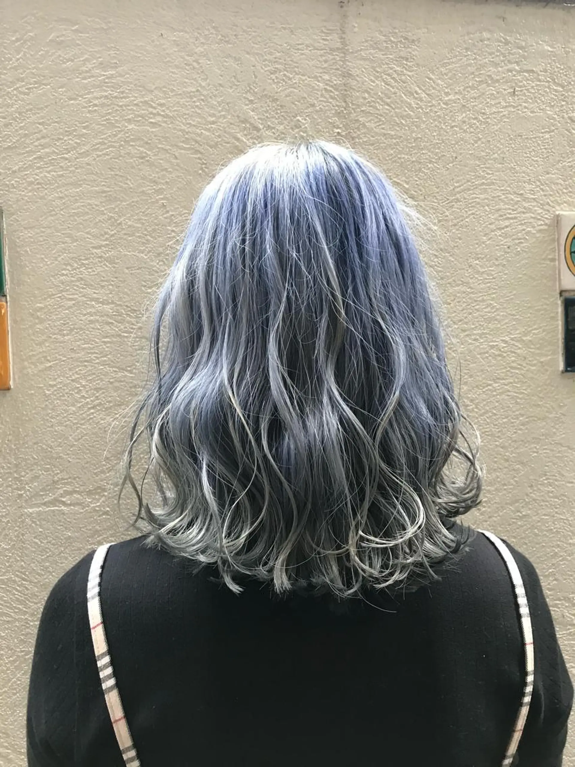 セミロング カラー パーマ特化美容師 mikuのヘアスタイル