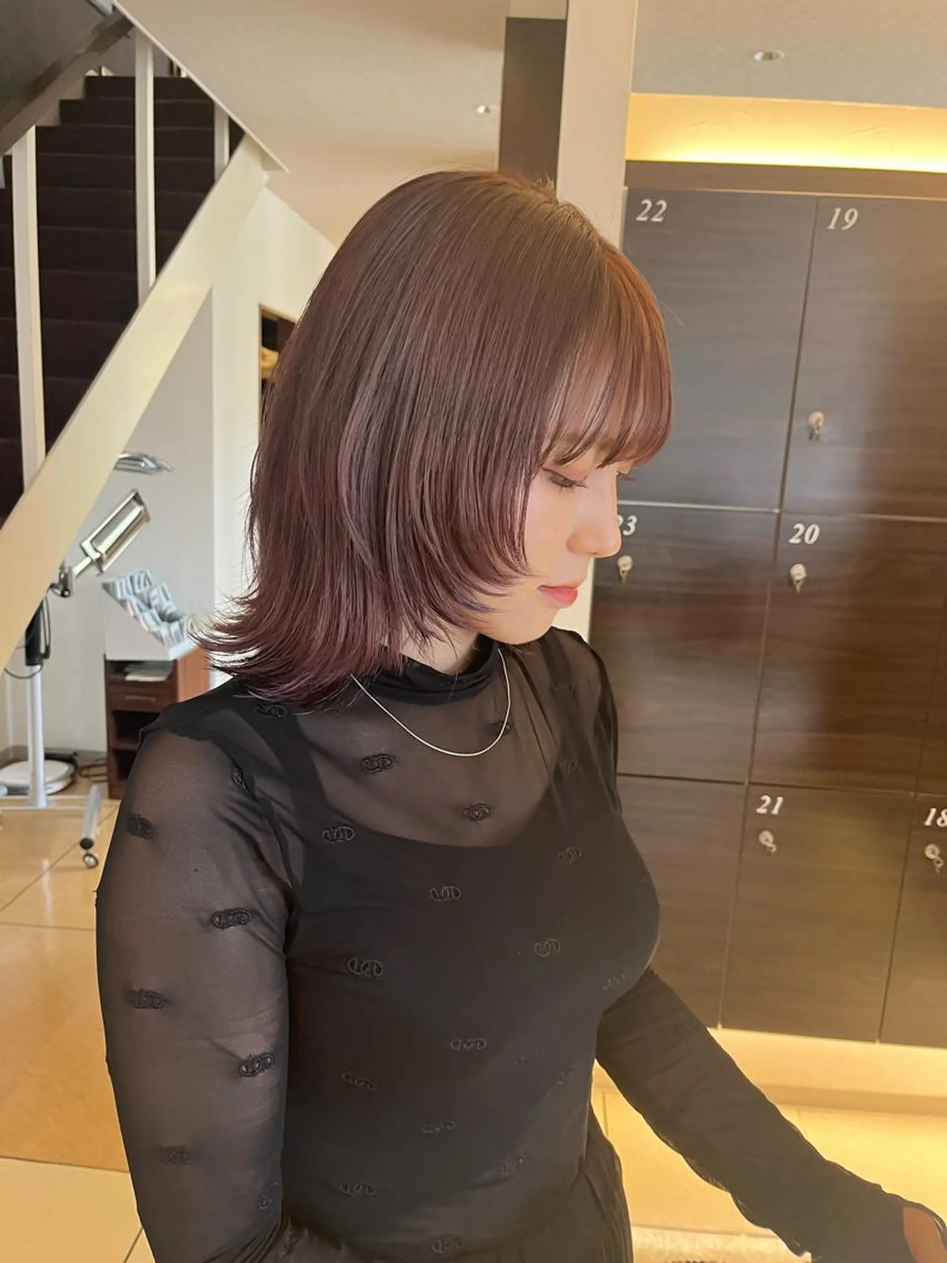 ショート カラー ヘアアレンジ ちひろ /似合わせカラーのヘアスタイル