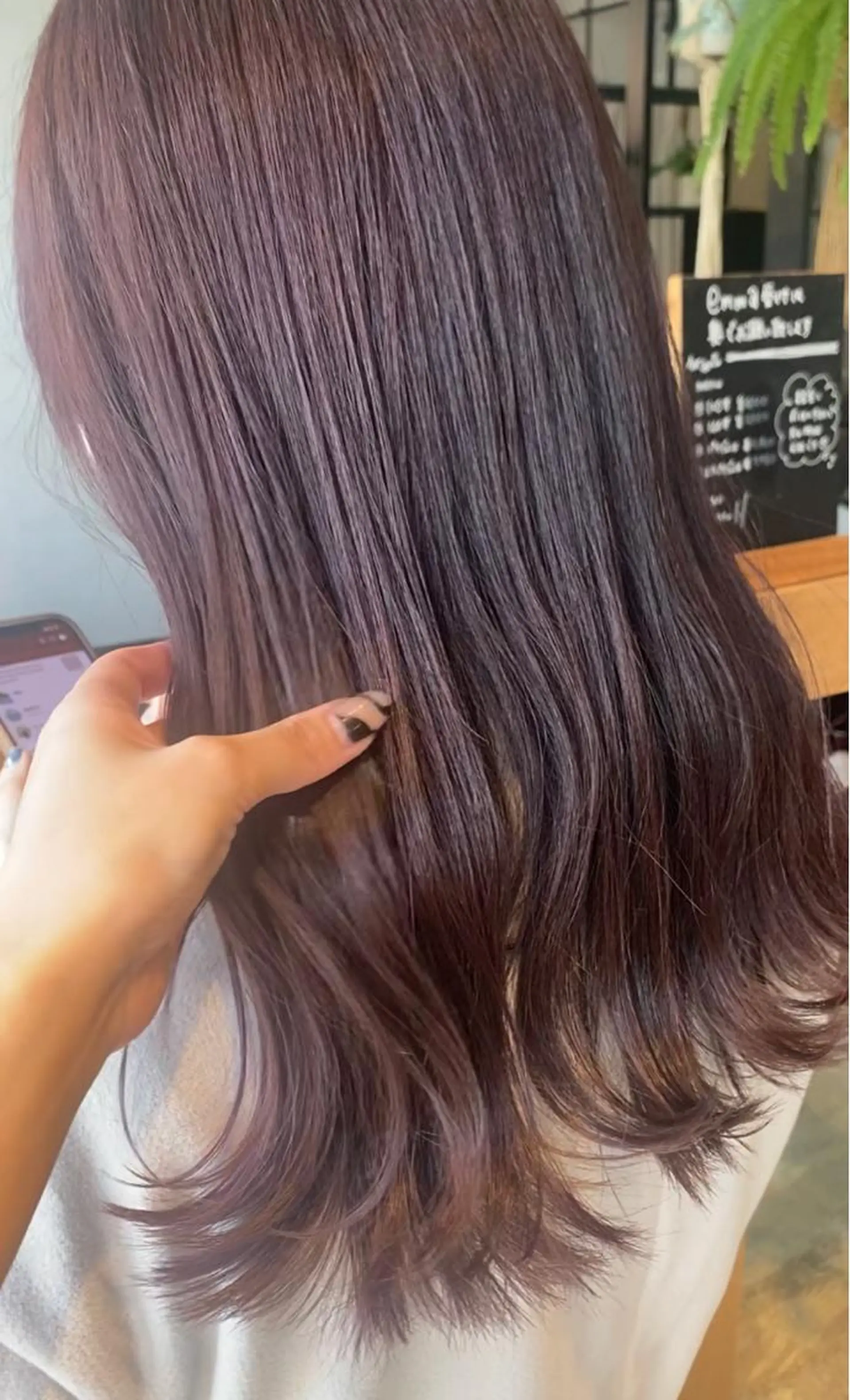 セミロング ヘアカラー ♡FERIA桃山台 サイトウ ユウ♡のヘアスタイル