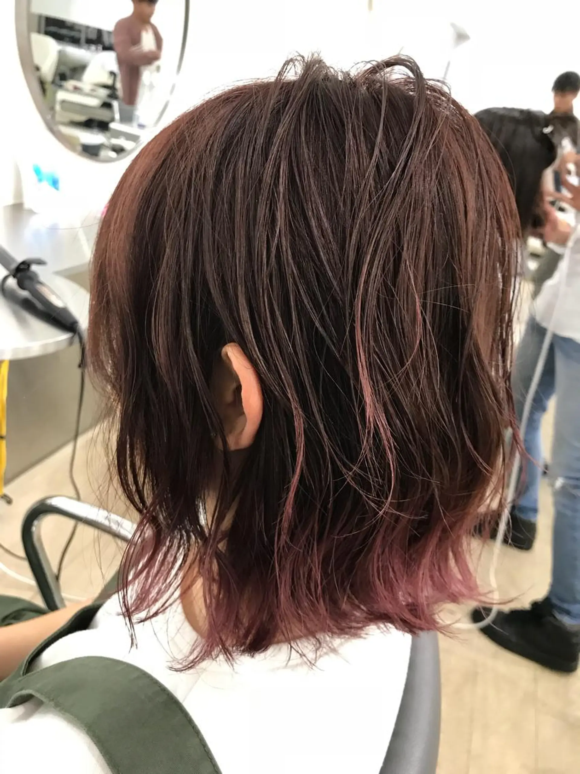 ショート カラー ヘアカラー トリートメント Reb_keiji 👑小倉圭司のヘアスタイル