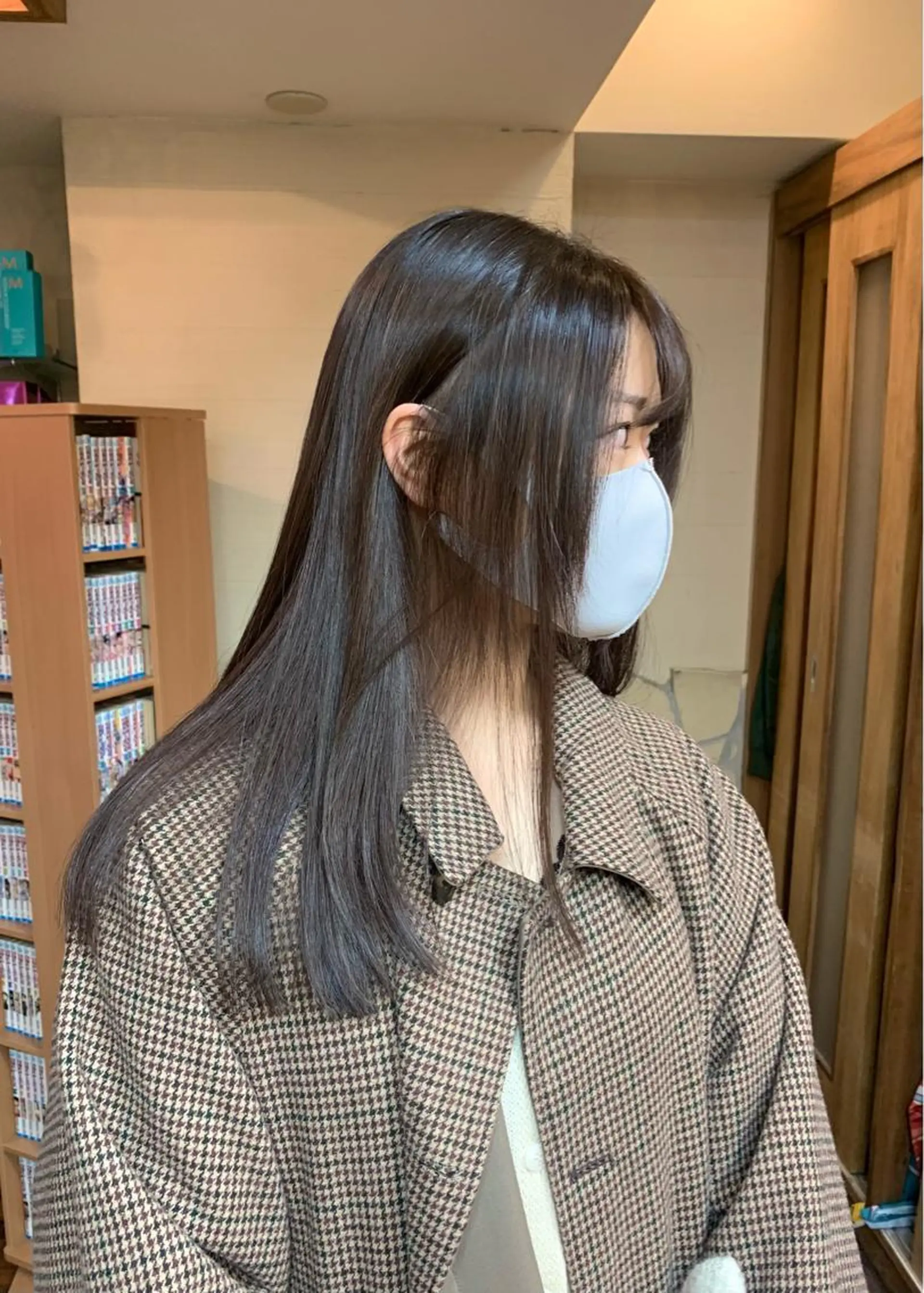 セミロング カラー ベージュカラー ブラウンカラー ブラウンベージュ LUMO所属・矢野 晃平のヘアスタイル