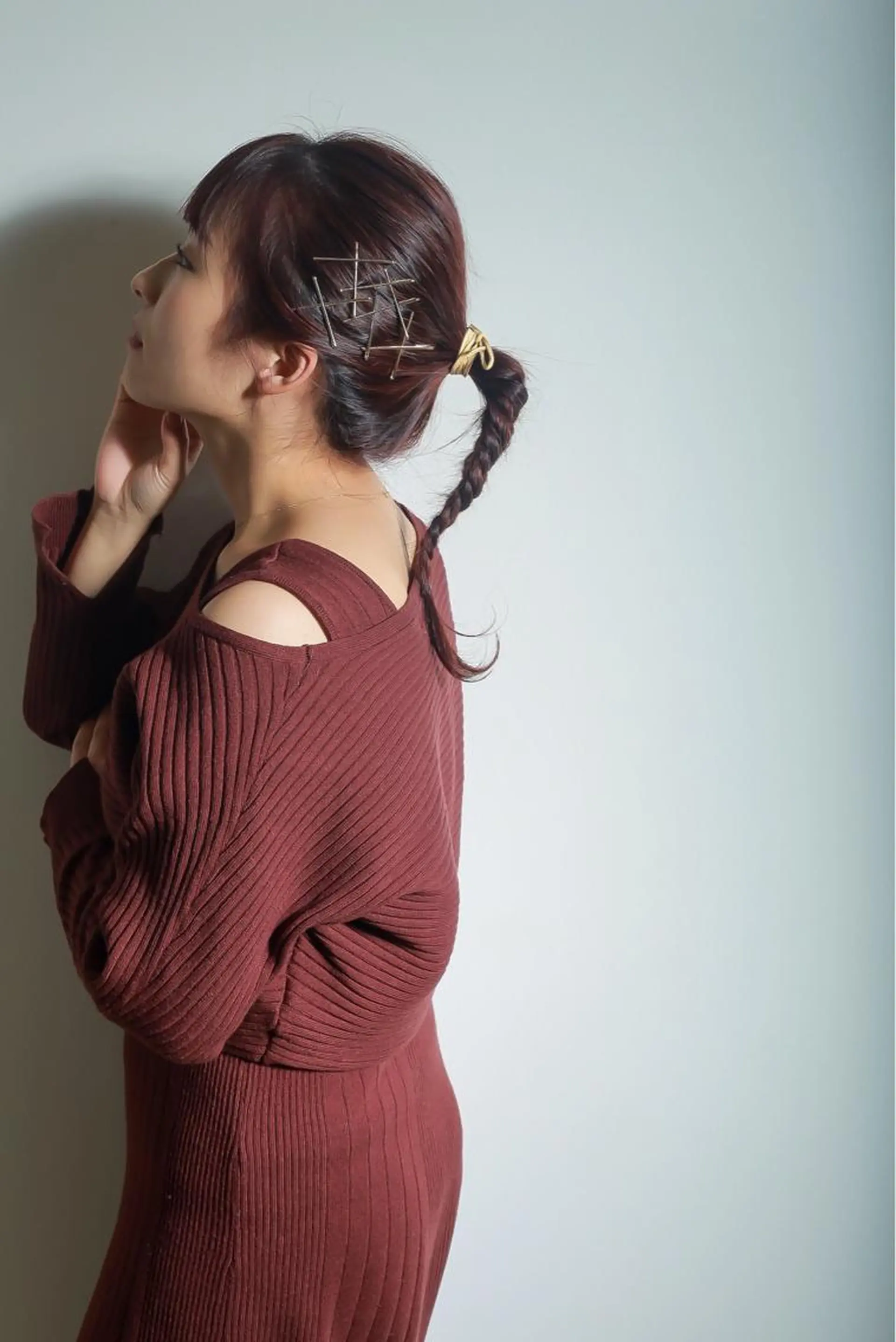 ロング カラー ヘアアレンジ 伊藤 裕貴のヘアスタイル