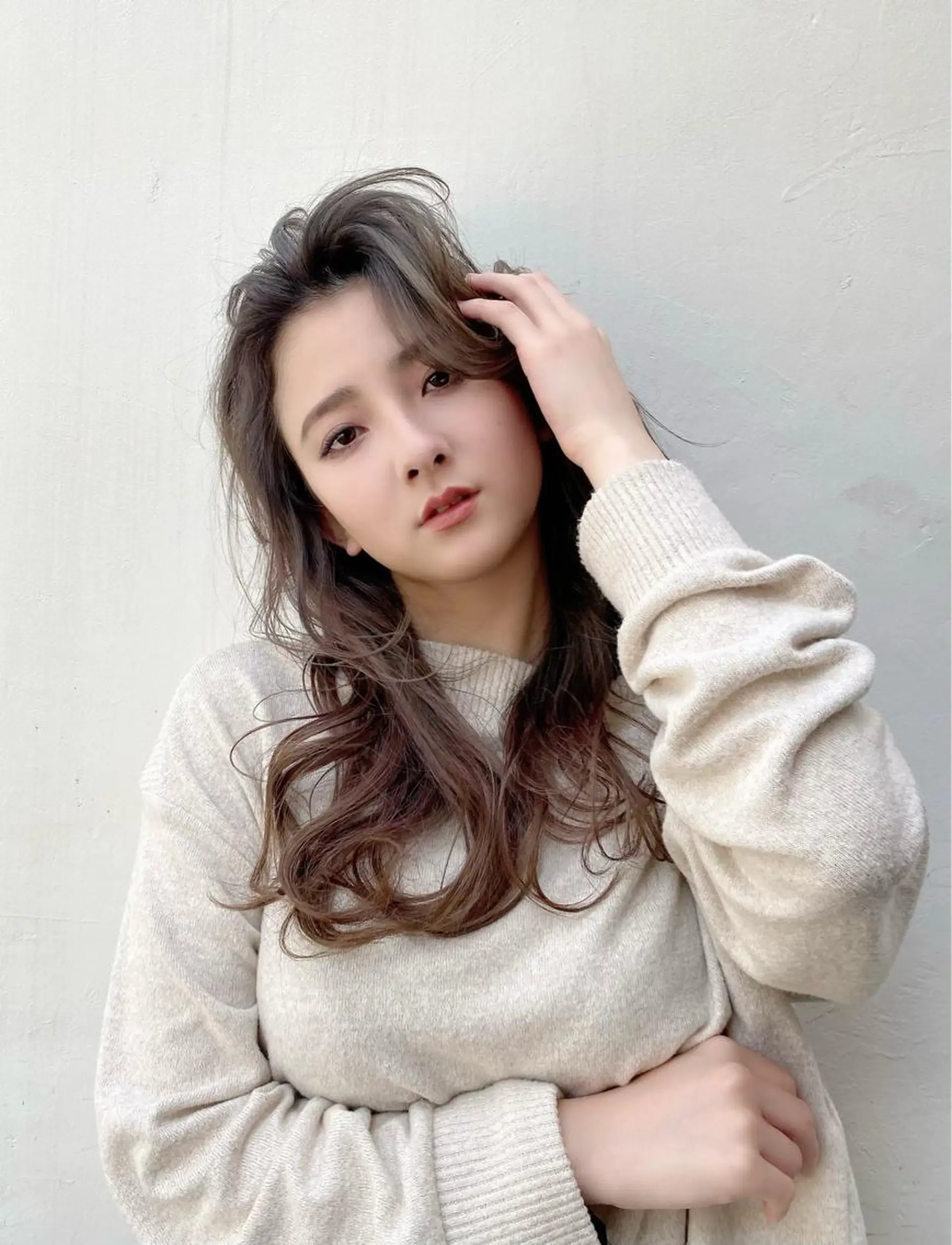 ロング カラー カット ヘアカラー トリートメント 統括マネージャー/ 髪のドクター/前原悟のヘアスタイル