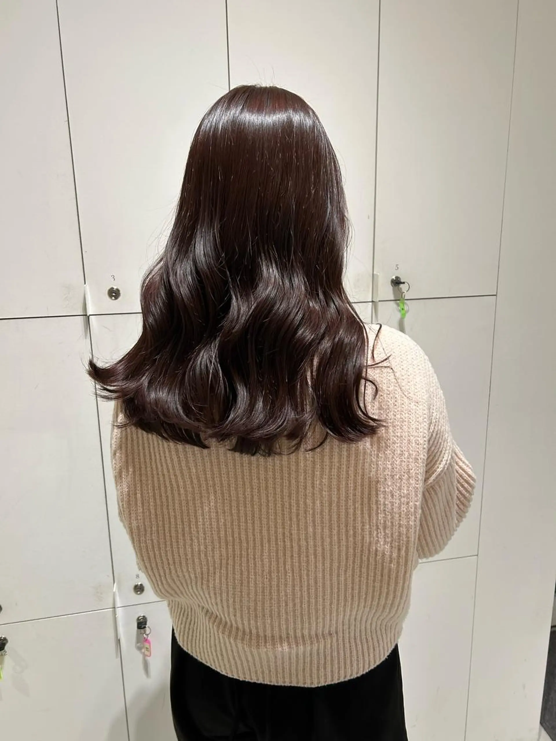 ロング カラー ブラウンカラー ラベンダーカラー ラベンダーピンク ピンクカラー ピンクブラウン カット ヘアカラー トリートメント 透明感カラー🫧 nanohaのヘアスタイル