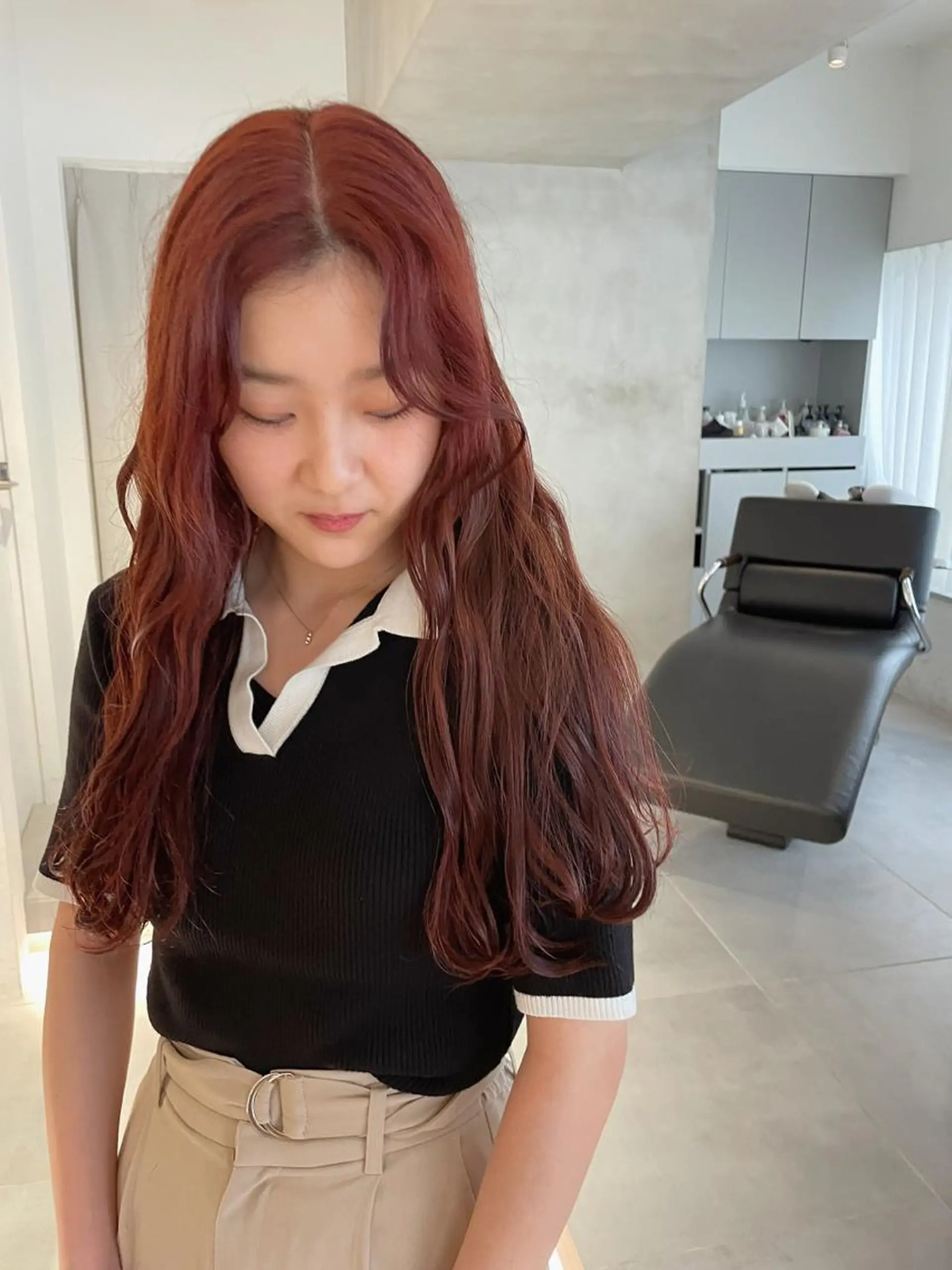 ロング カラー 🪞透けhair 🪞honokaのヘアスタイル