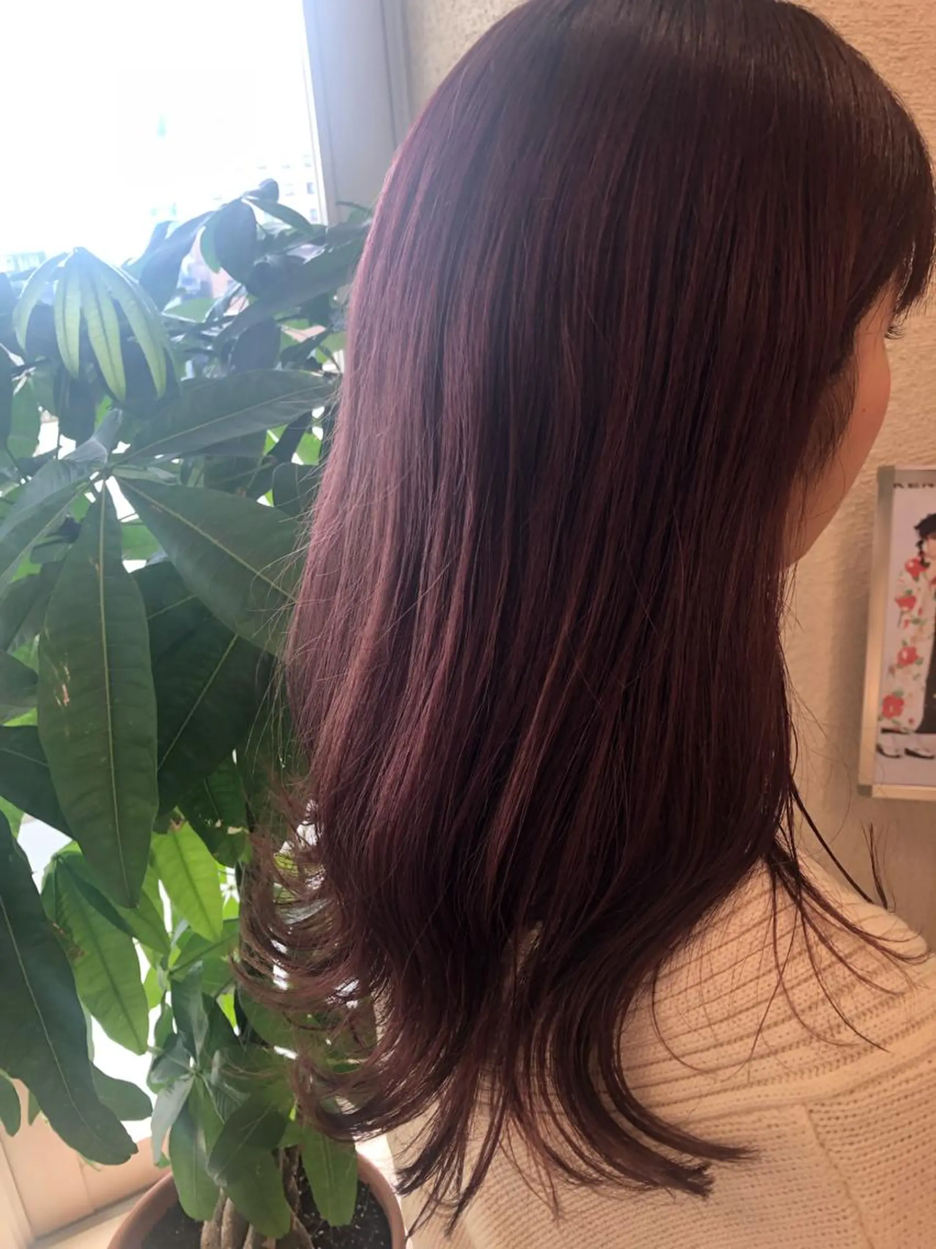 ロング カラー 似合わせ.ﾍｱｾｯﾄ 得意🌹井上美沙のヘアスタイル