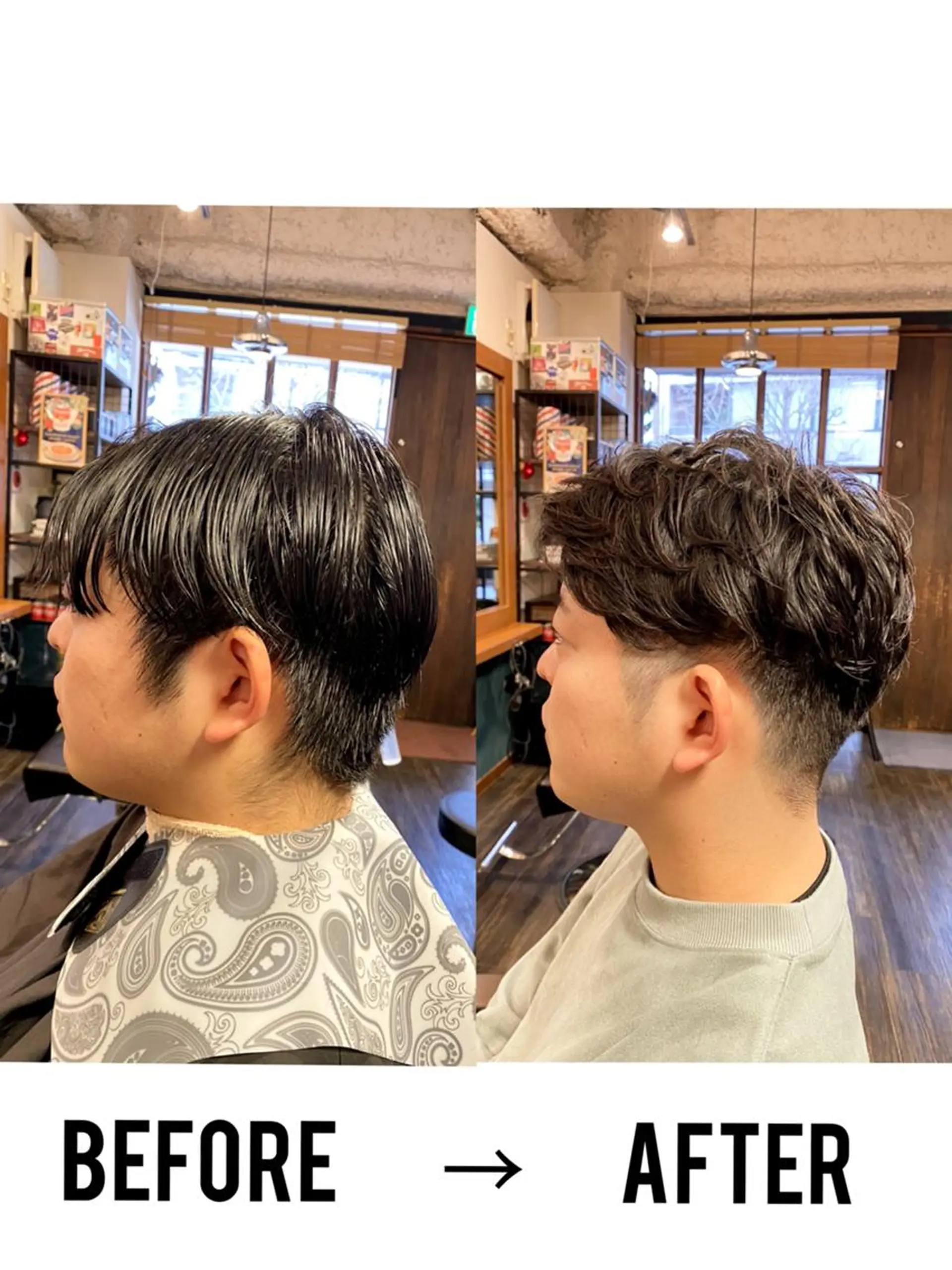 メンズ カット パーマ ヘッドスパ 早稲田/メンズパーマ /カラー/松井聖虎のヘアスタイル