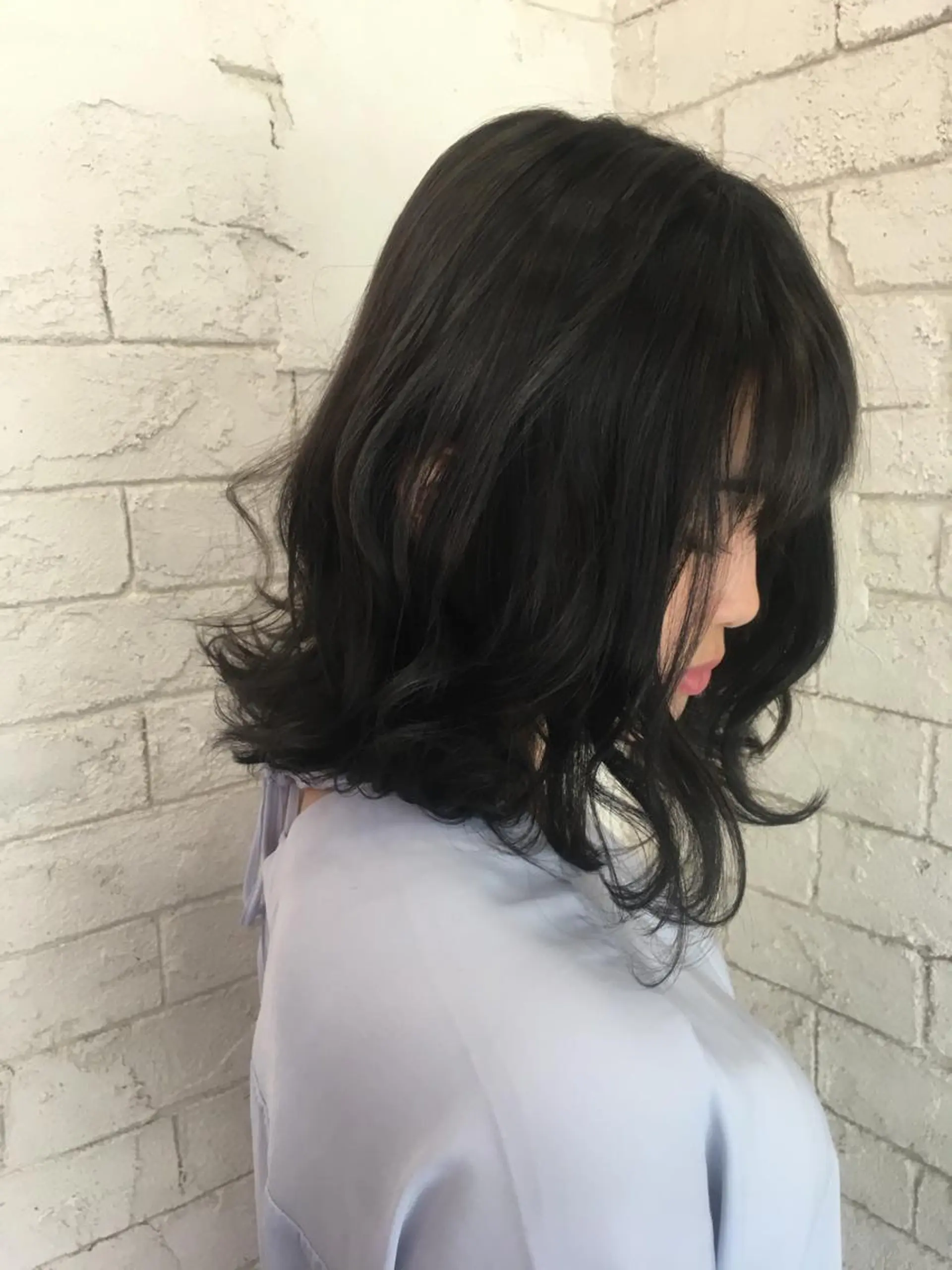 ミディアム カラー カット ヘアカラー トリートメント someya 🥀のヘアスタイル