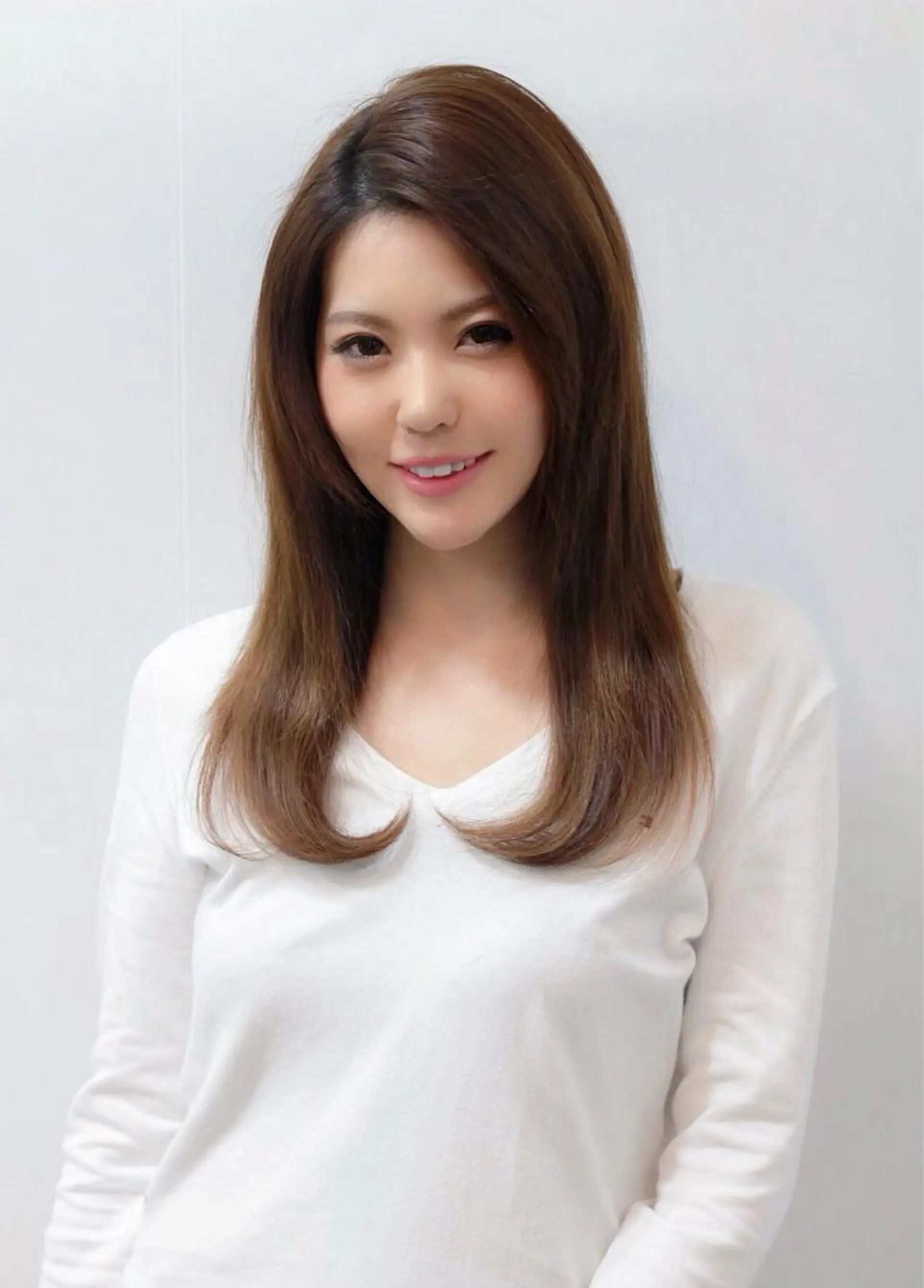 ロング カラー CHAINON 近鉄奈良店のヘアスタイル