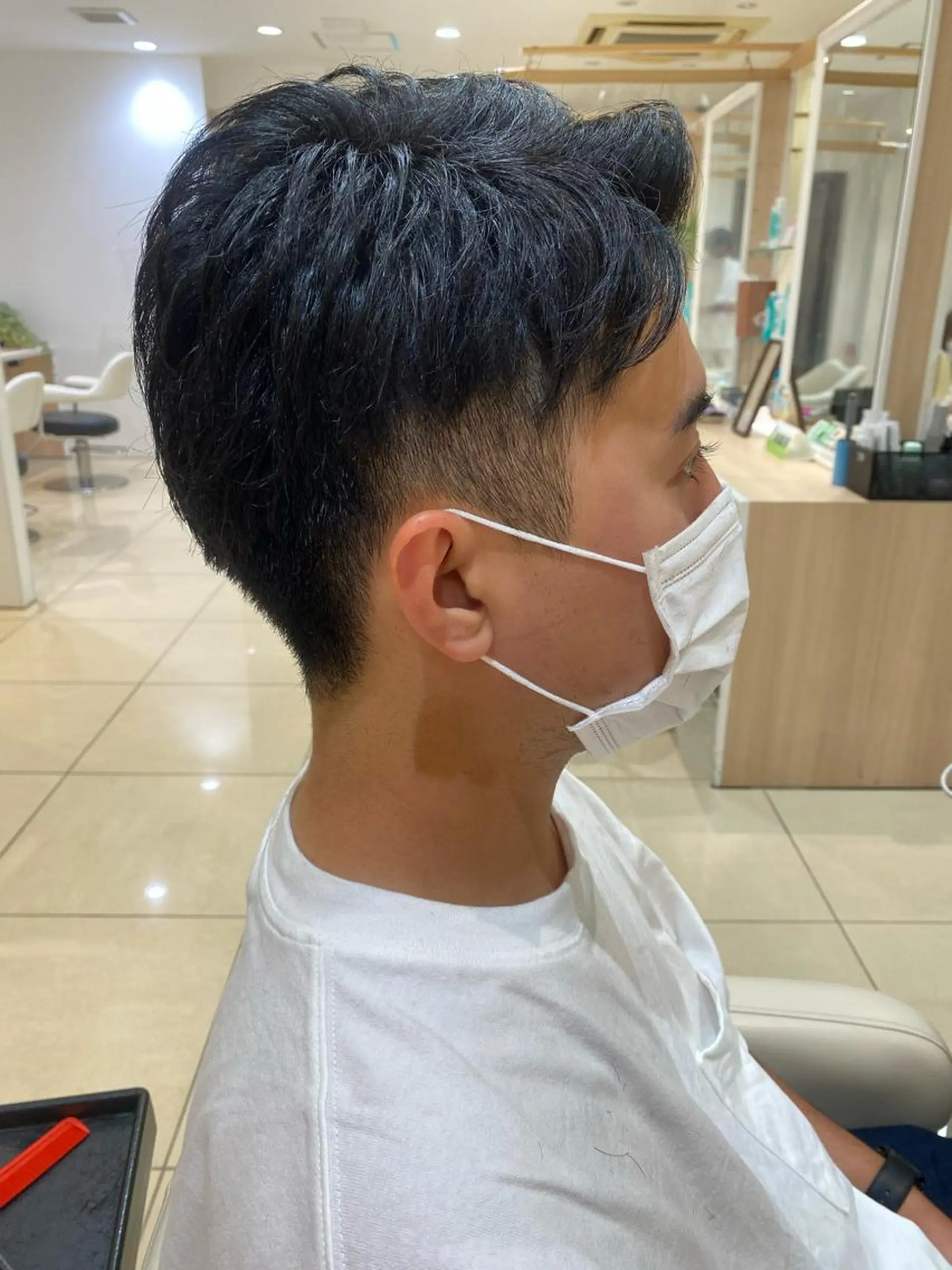 ショート メンズ カット 🩵波巻き／ツイスパ HARU💎のヘアスタイル