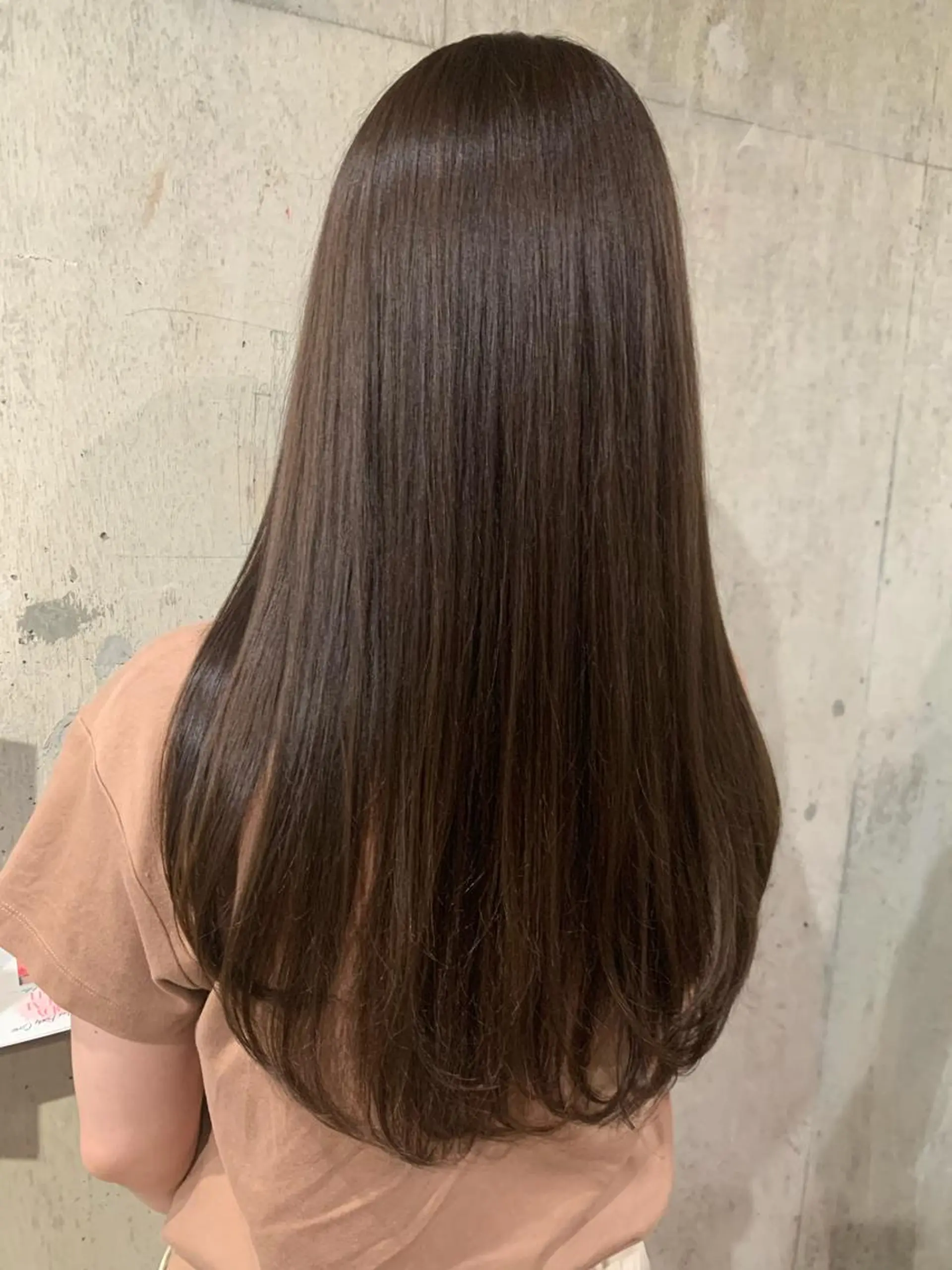 セミロング 髪質改善 トリートメント レイヤーカット/透明 感カラー/aikaのヘアスタイル