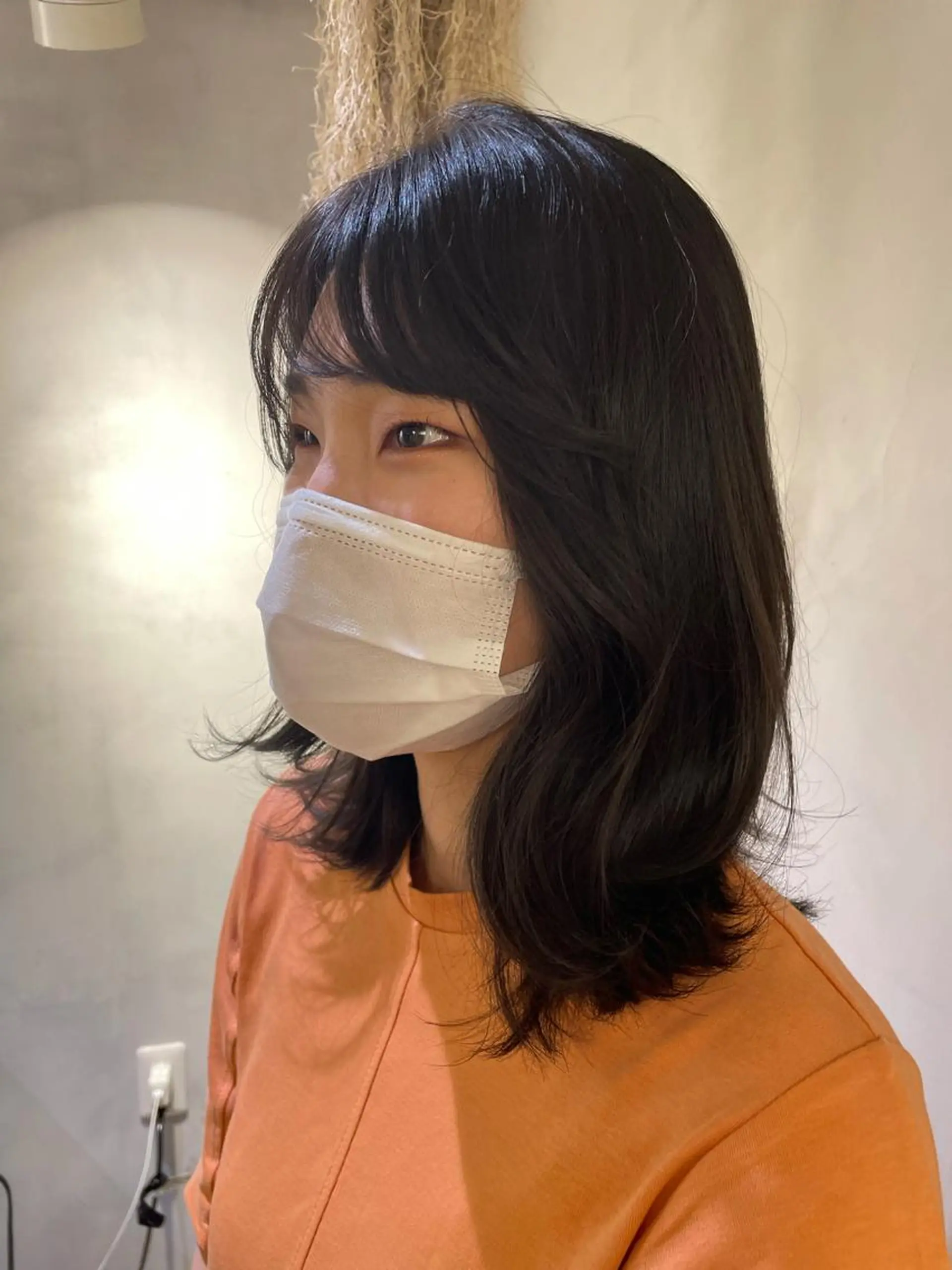 ミディアム カラー Garland  Ginza所属・モモ🍑 レイヤー/ボブ/暖色のヘアスタイル