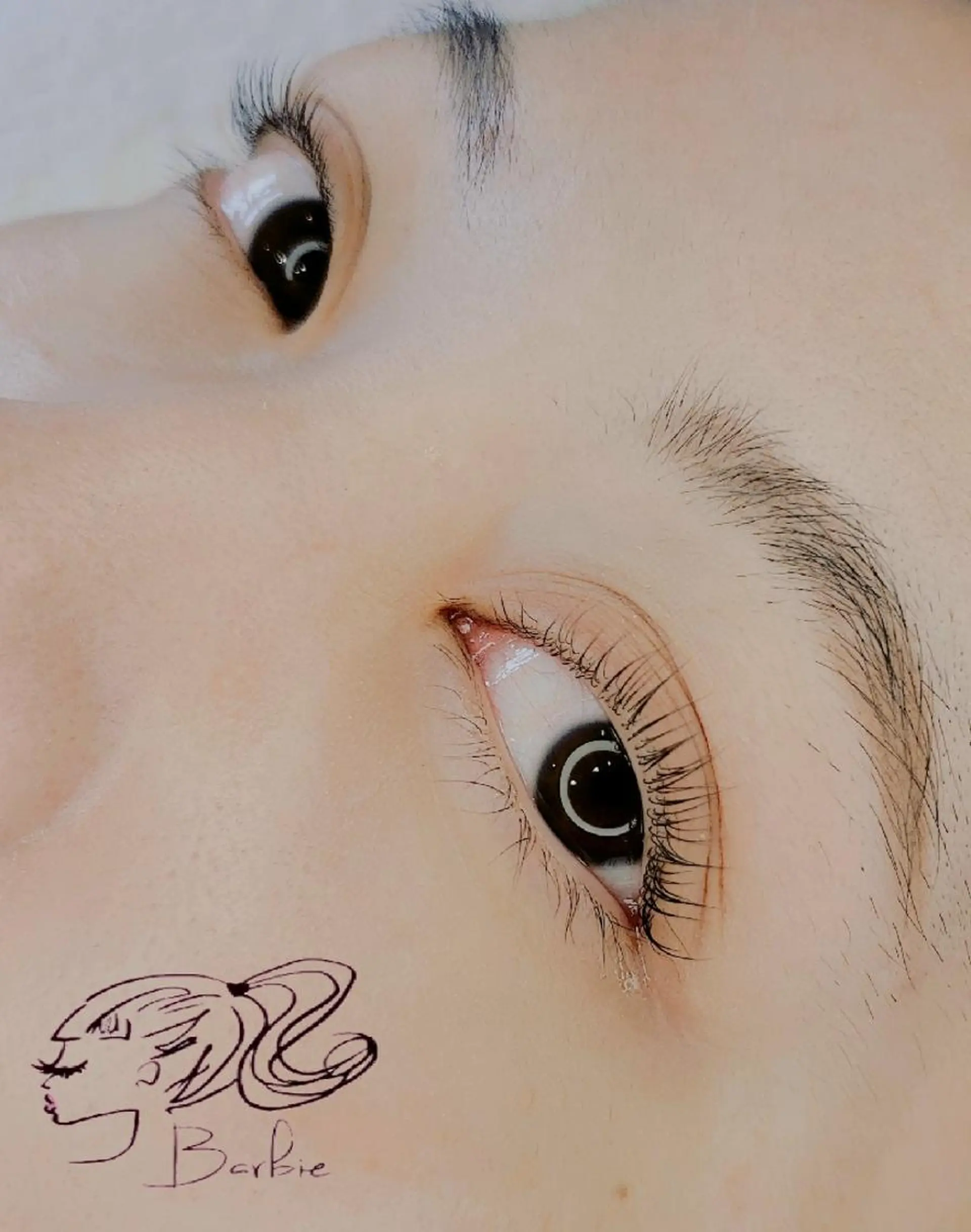 マツエク・マツパ バービーラッシュリフト icotto所属・山木 仁美のマツエク・マツパデザイン