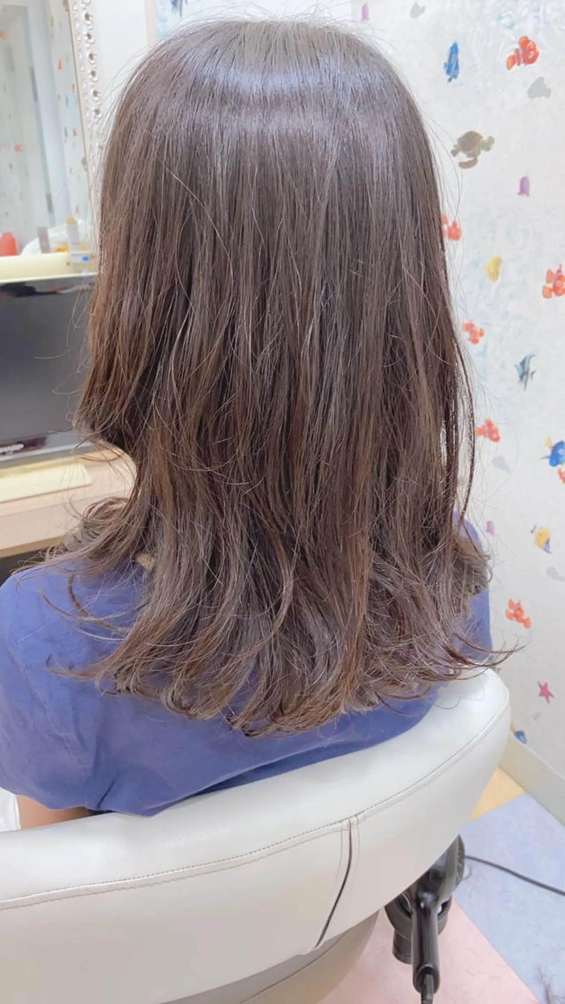 セミロング パーマ 宮澤 美幸のヘアスタイル