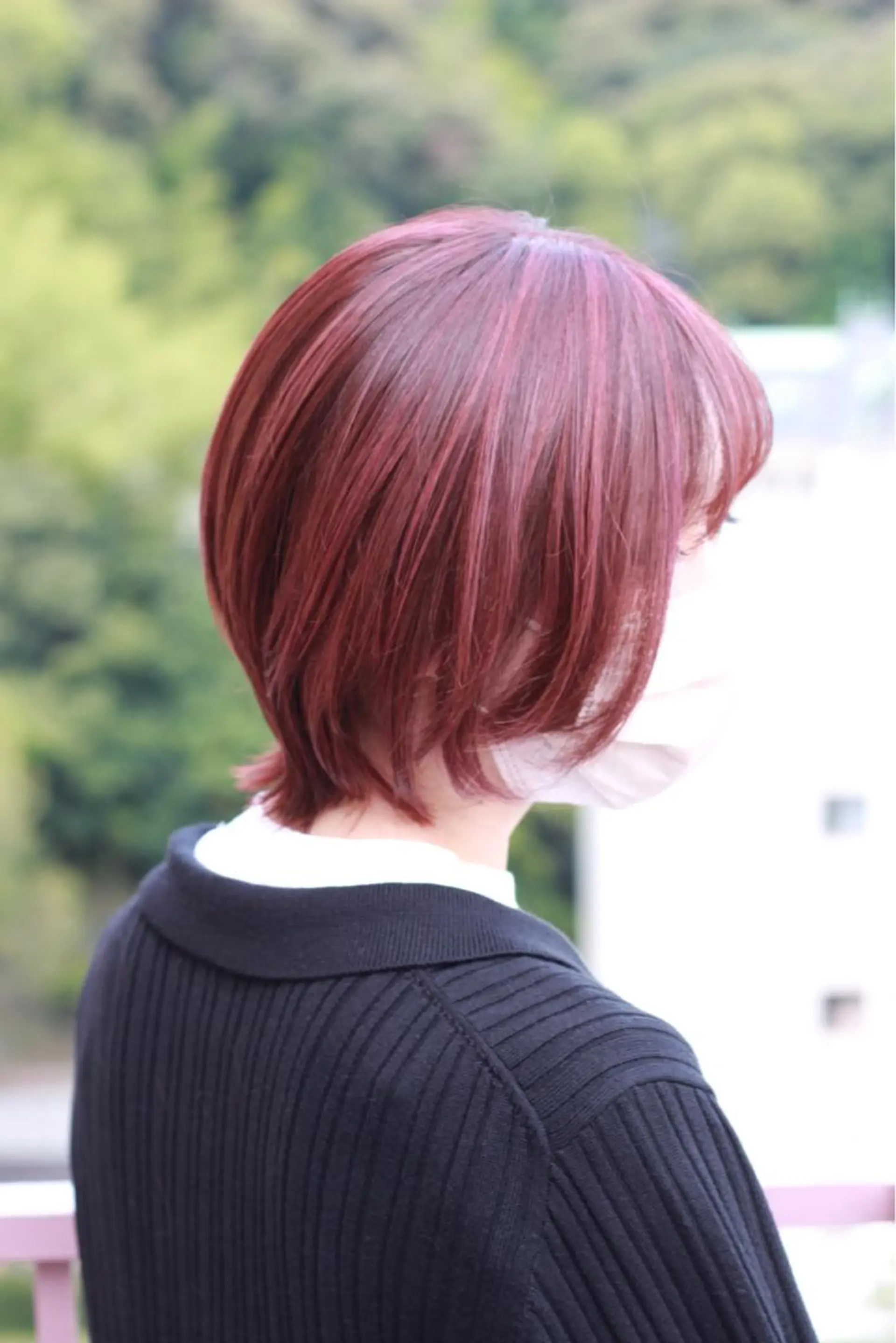 ショート カラー ハイライトカラー ピンクカラー ハイライト ヘアカラー Viage （ビアージュ）のヘアスタイル