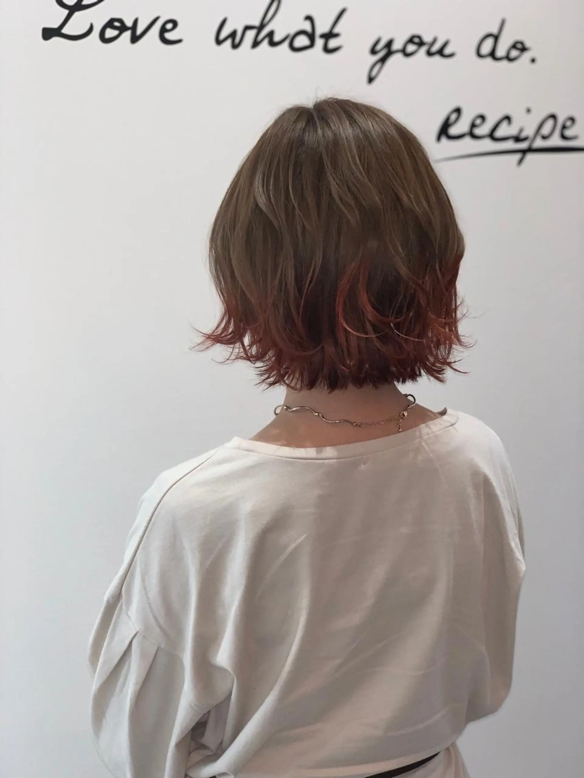 ショート カラー 河内 元伸のヘアスタイル