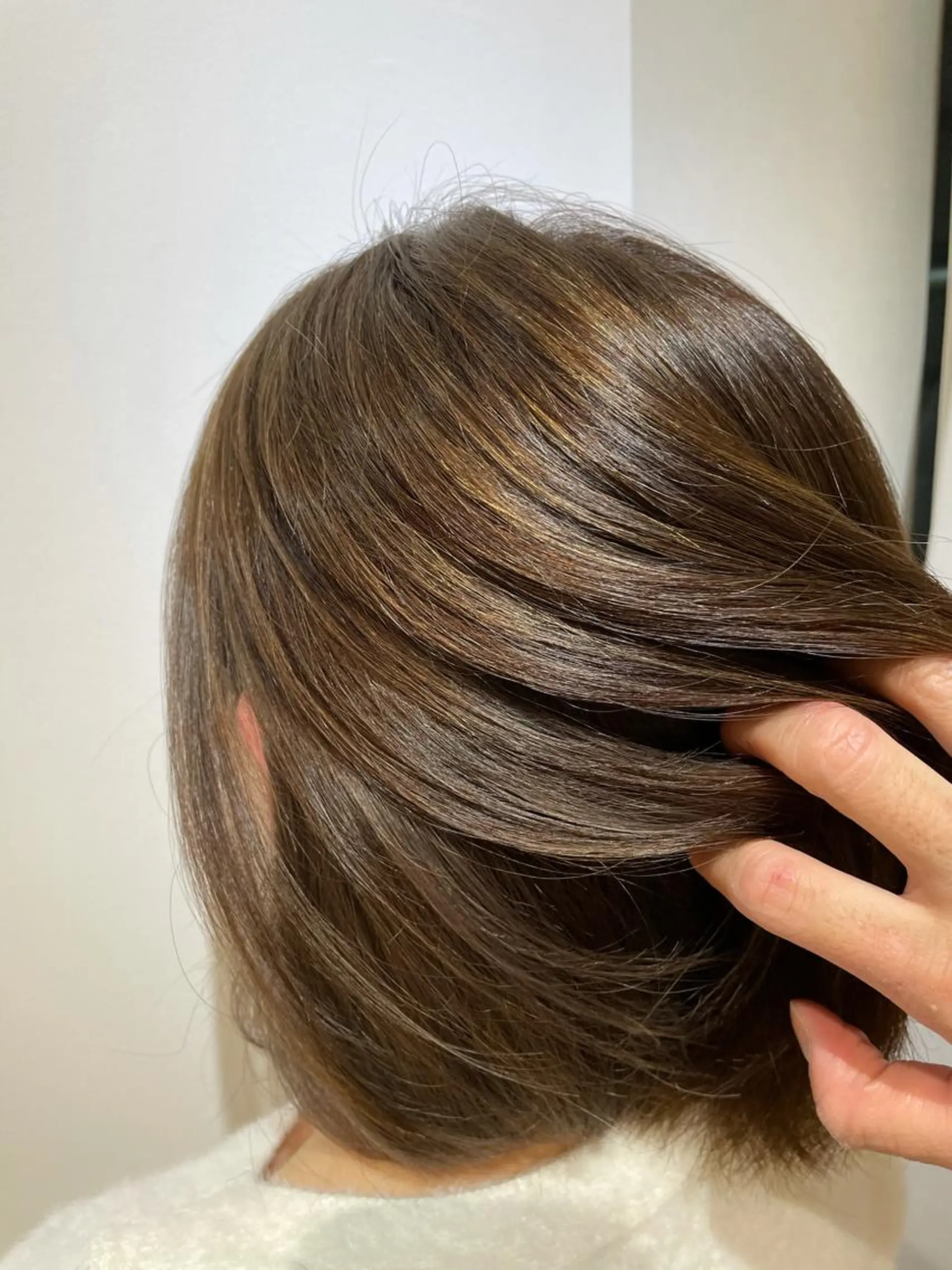 ショート ハイライト eins.hair所属・過去一の柔髪ヘア 🌿einshairのヘアスタイル