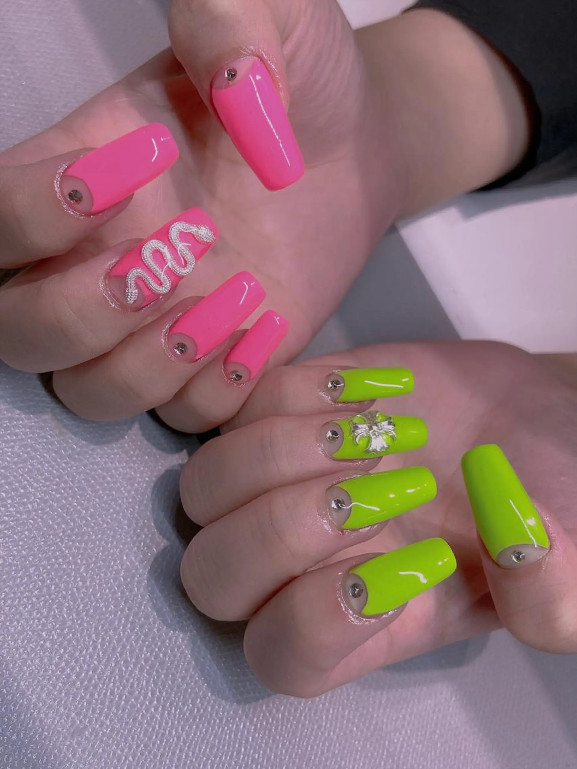 ネイル 長さだし専門店 M2　rikaのネイルデザイン