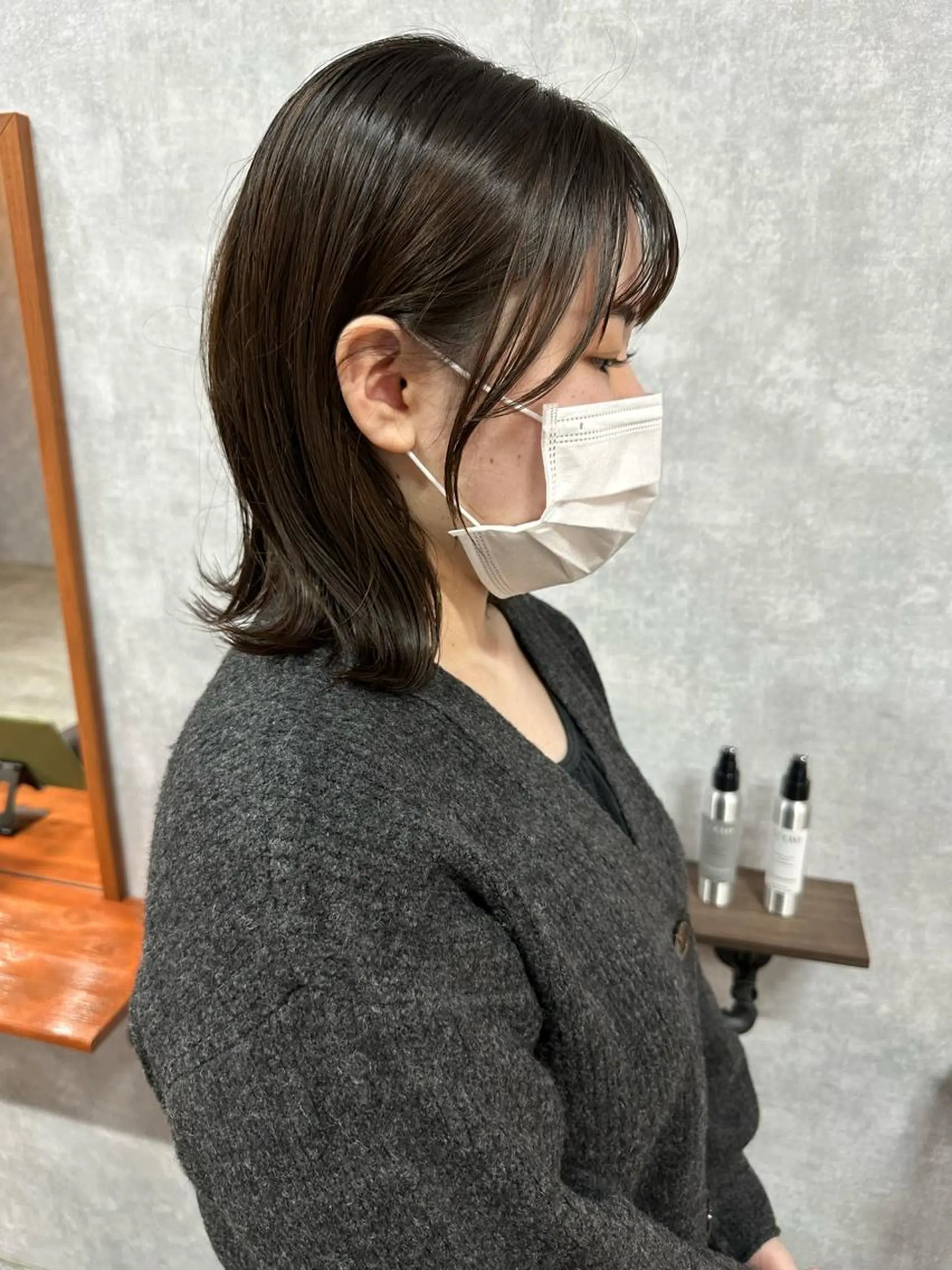 ショート 切りっぱなしボブ ショートボブ ハンサムショート 丸みショート アッシュ カット ヘアカラー トリートメント C’LD hair  produce /シールドヘア所属・モテ髪/ボブ/ショー ト/アダチフウトのヘアスタイル
