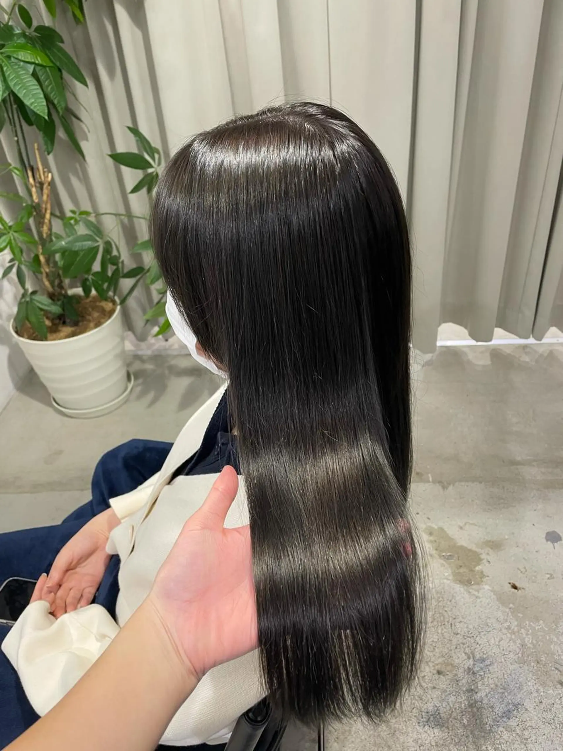 ロング アッシュ アッシュグレー トリートメント faith hair bisq所属・平澤 萌香のその他イメージ