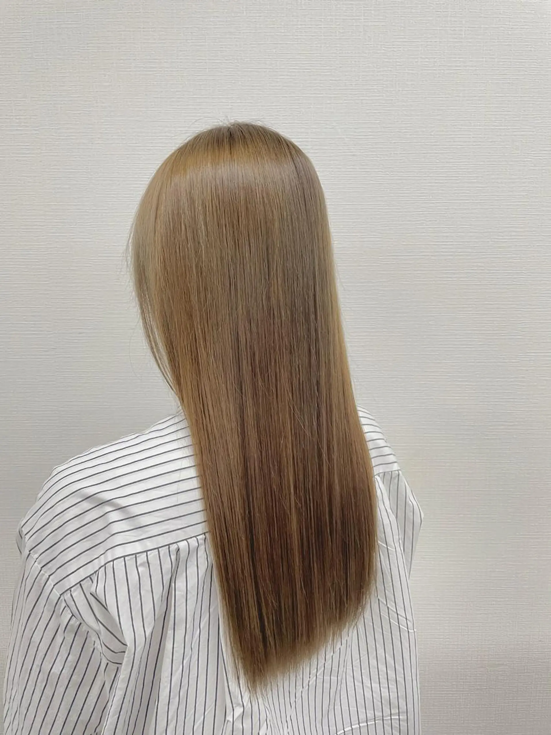 ロング カラー ベージュカラー ヘアカラー 中国人美容師／透明感 縮毛矯正/ジャックのヘアスタイル