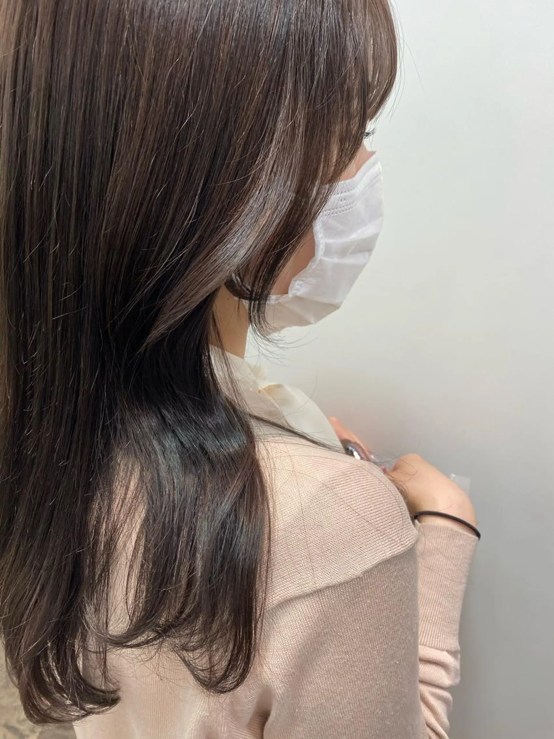 ロング カラー ベージュカラー 韓国風ヘア サイドバング Set salon Seraphy所属・心斎橋/ヘアセット MASAKIのその他イメージ