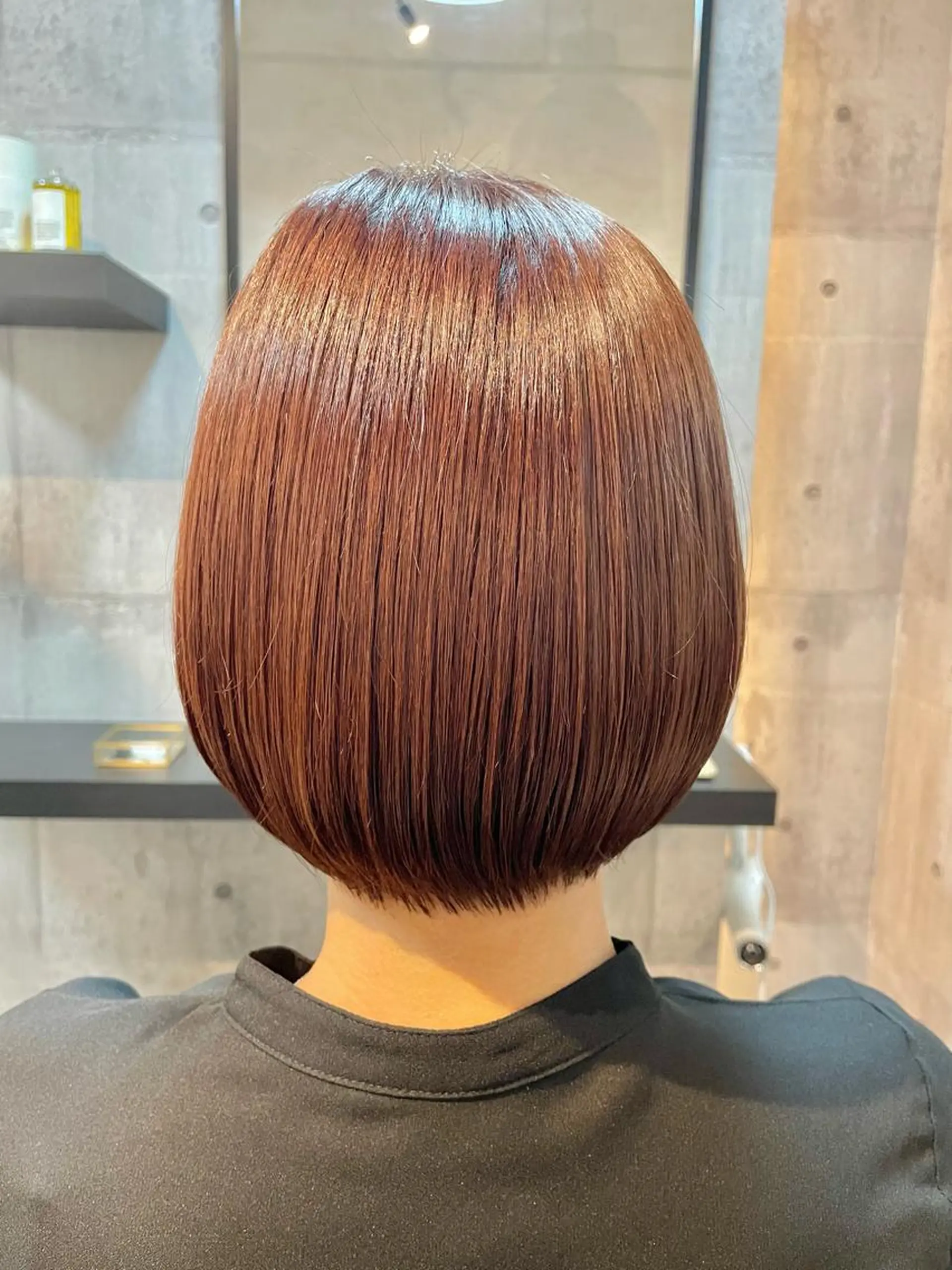 ショート カラー カット ヘアカラー トリートメント 👑髪質改善カラー 中垣斗希のヘアスタイル