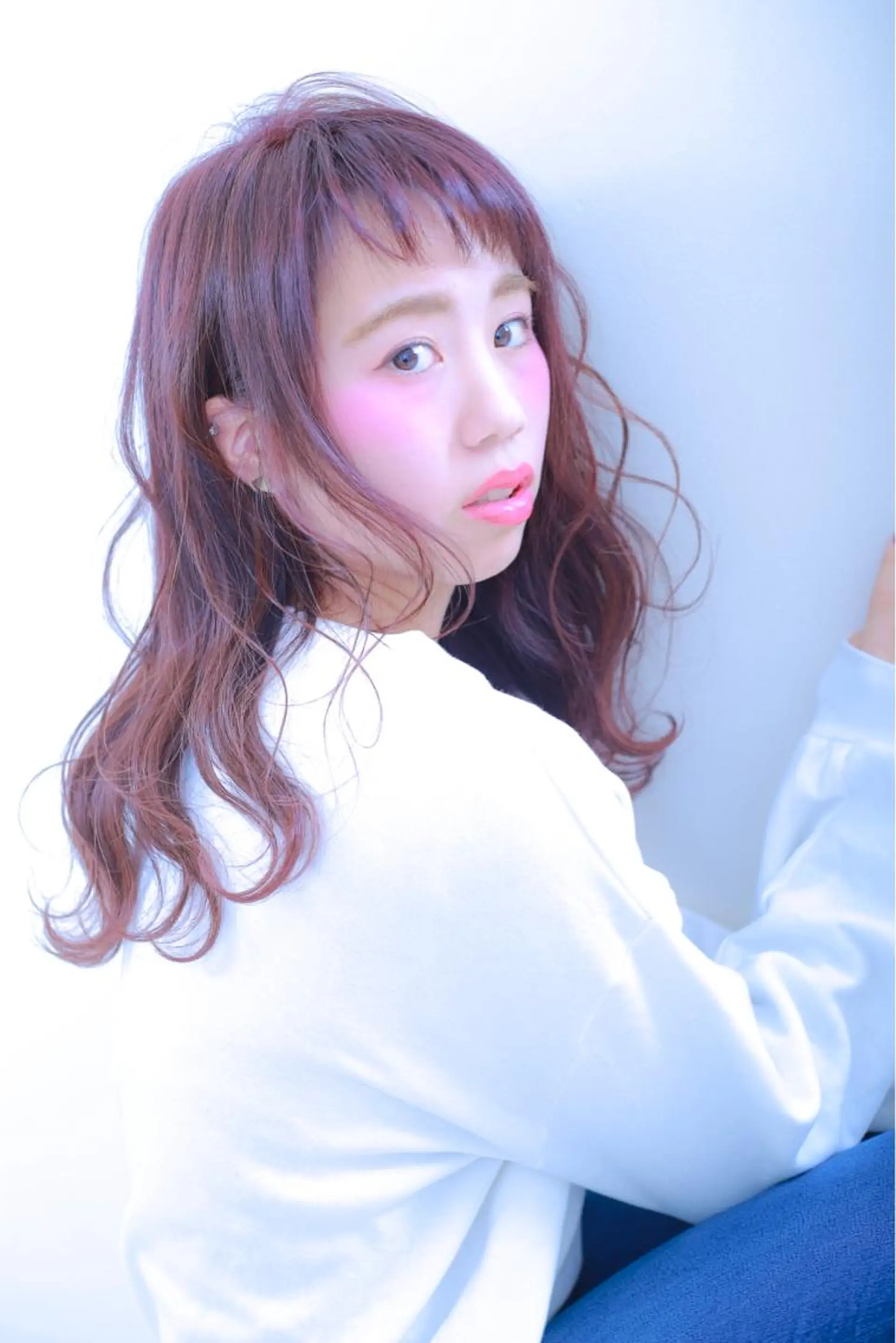 ロング 伊藤 裕貴のヘアスタイル