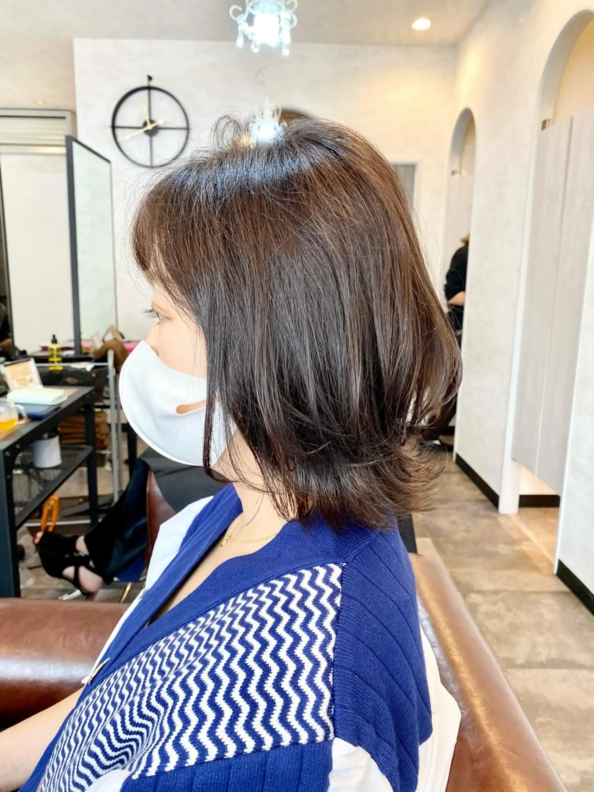 ミディアム ⭐️ショート⭐️美髪 矯正⭐️水口陸のヘアスタイル