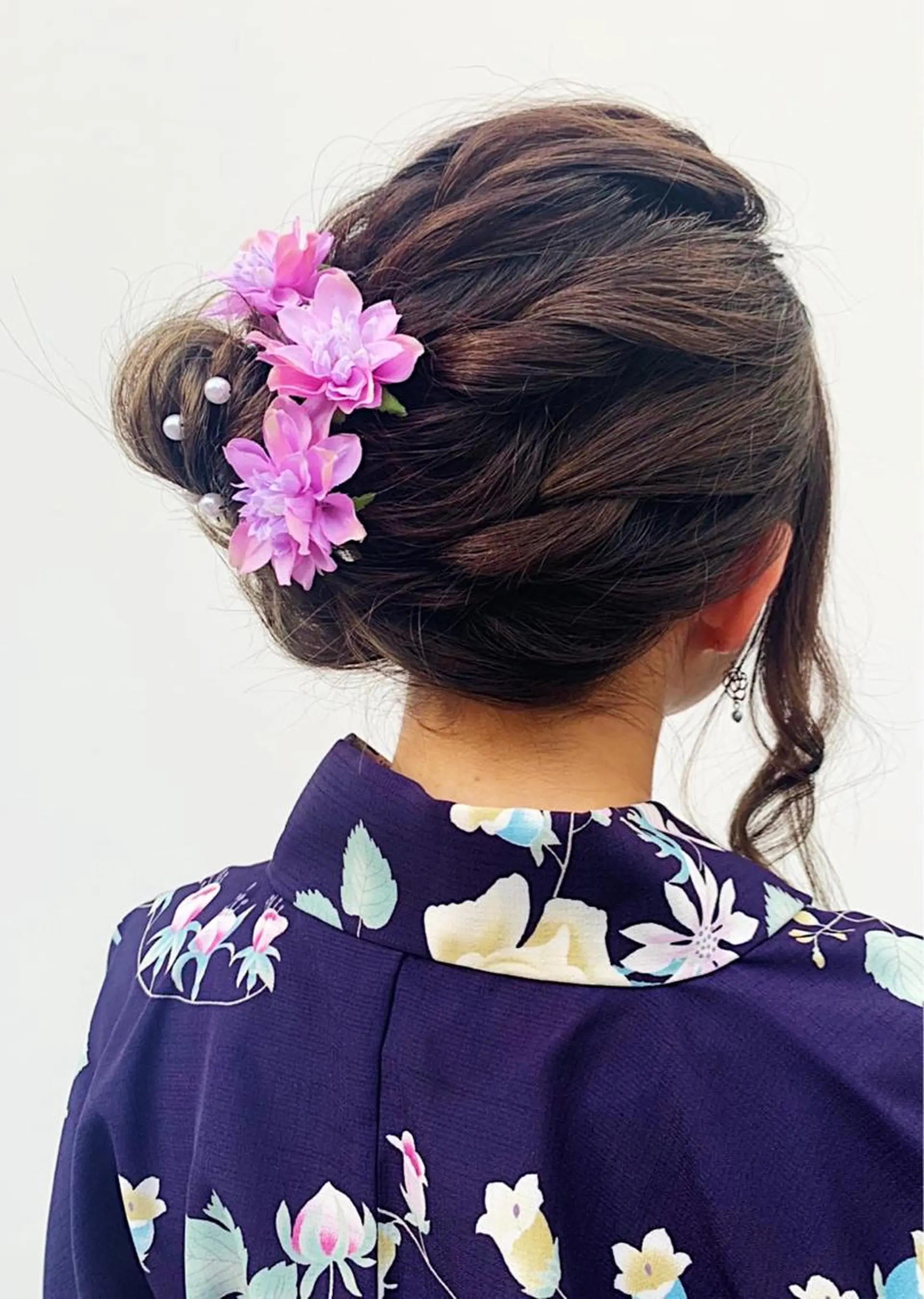 ミディアム 卒業式のヘアスタイル Mululu所属・京都最安価エクステ muuka🦋のヘアスタイル