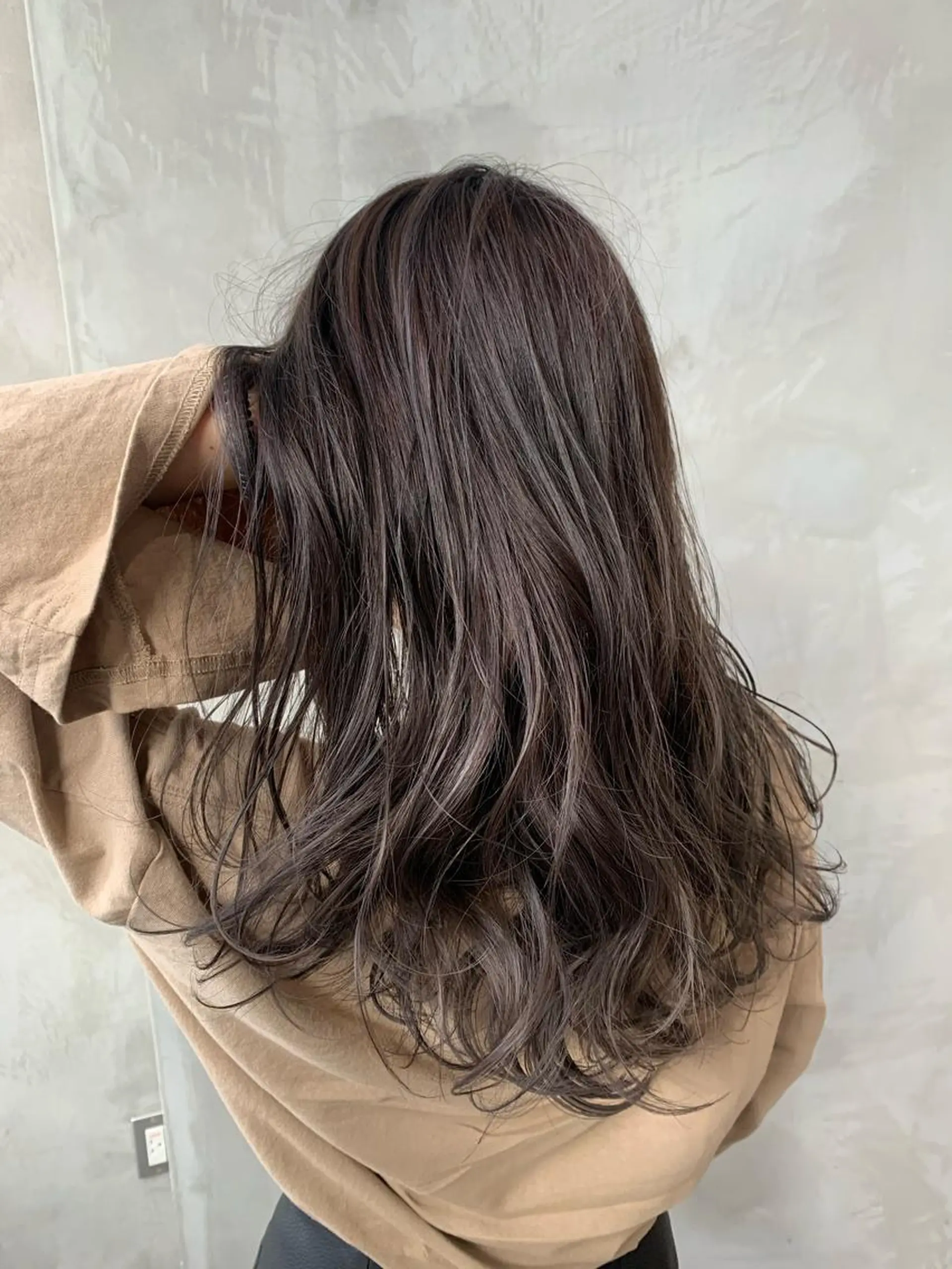 ミディアム カラー ヘアアレンジ カット ヘアカラー トリートメント 🉐レイヤー/塩見 弘樹🉐渋谷のヘアスタイル