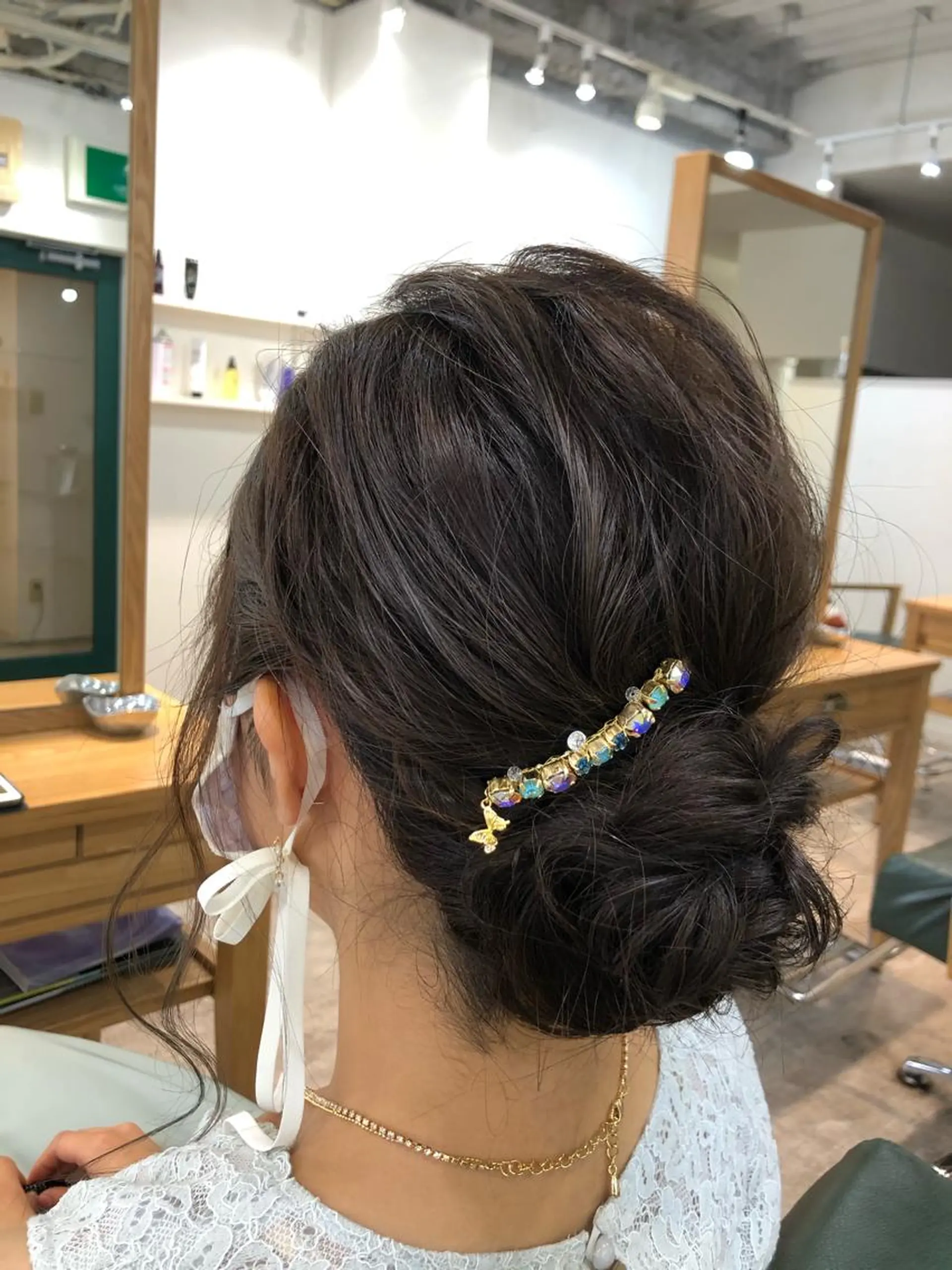 ヘアアレンジ ヘアセット 💫髪質改善矯正 MIHO💫のヘアスタイル
