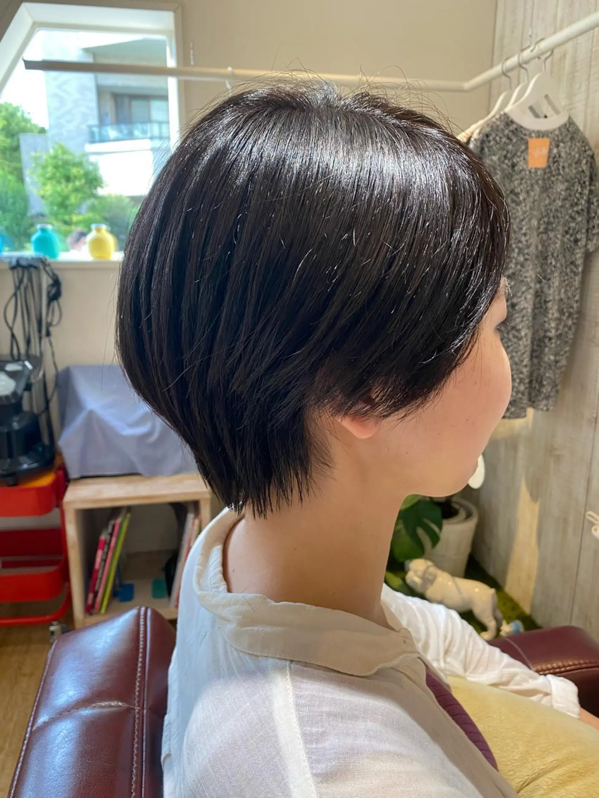 ショート カット ヘアカラー トリートメント ICON所属・艶美髪マスター 店長✂︎YUKKEのヘアスタイル