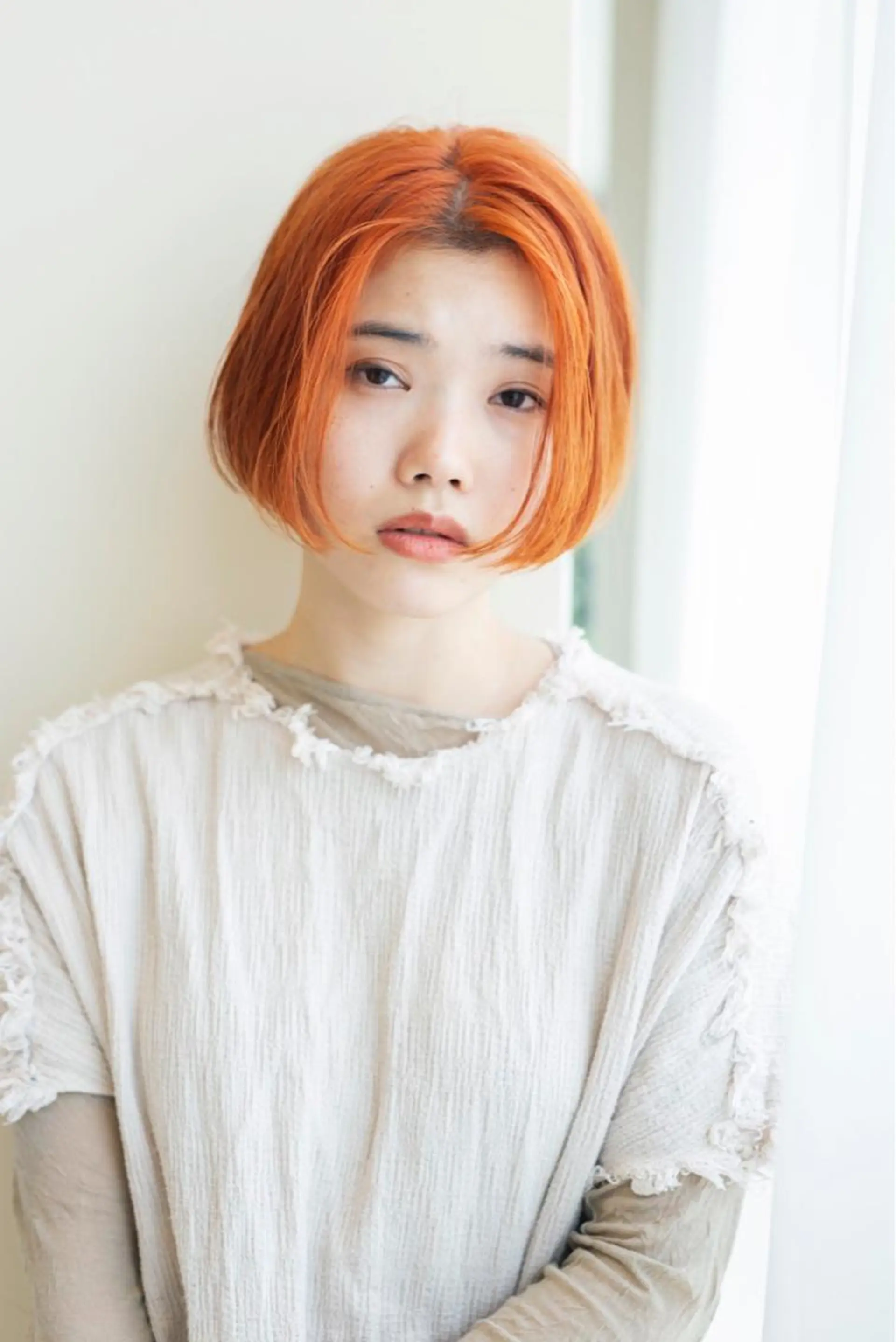 ショート カラー 大久保 優香のヘアスタイル