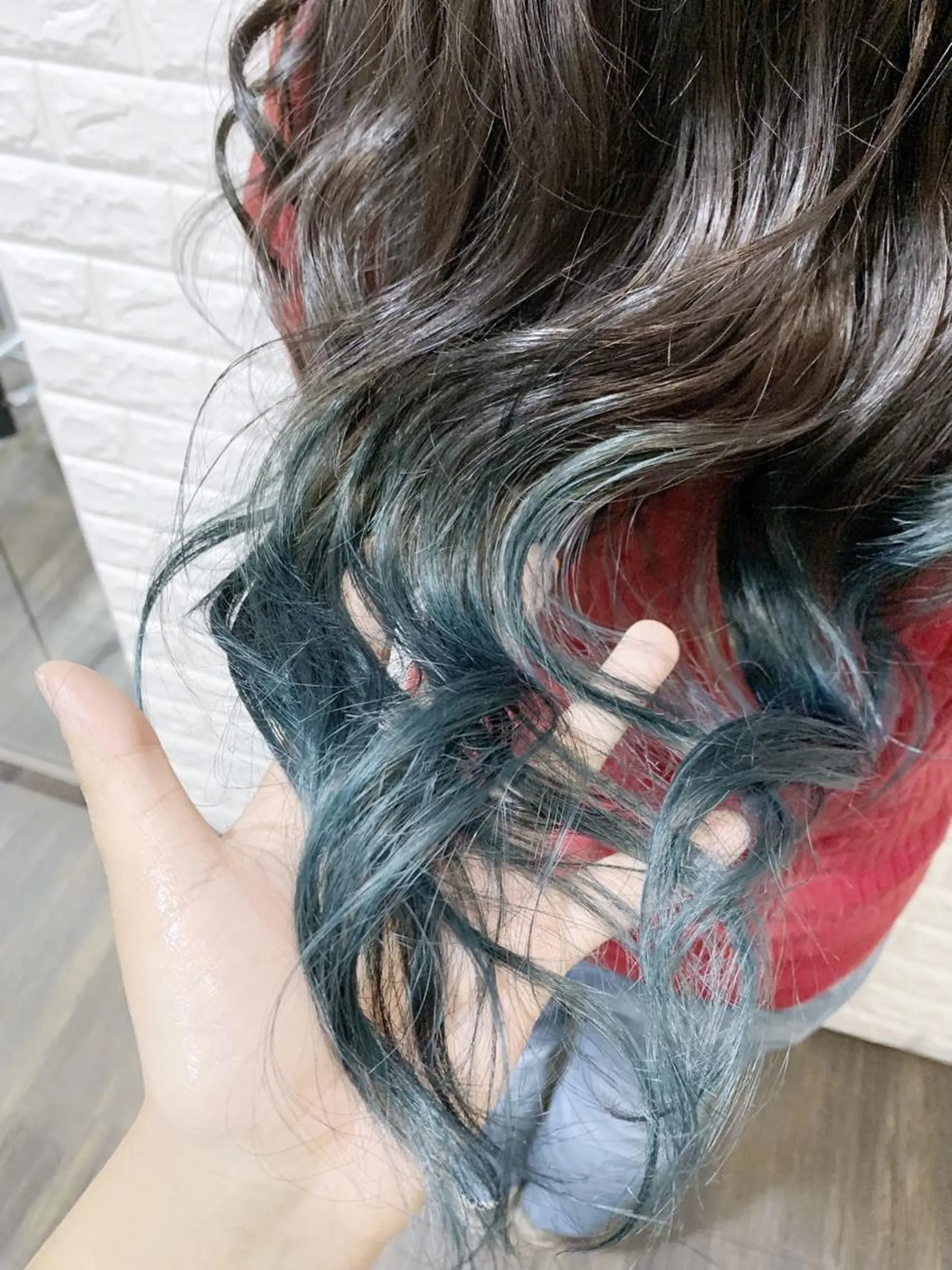 セミロング カラー ヘアアレンジ グラデーションカラー 🌿‬ ܸAir 透明感🌱西村知佳のヘアスタイル