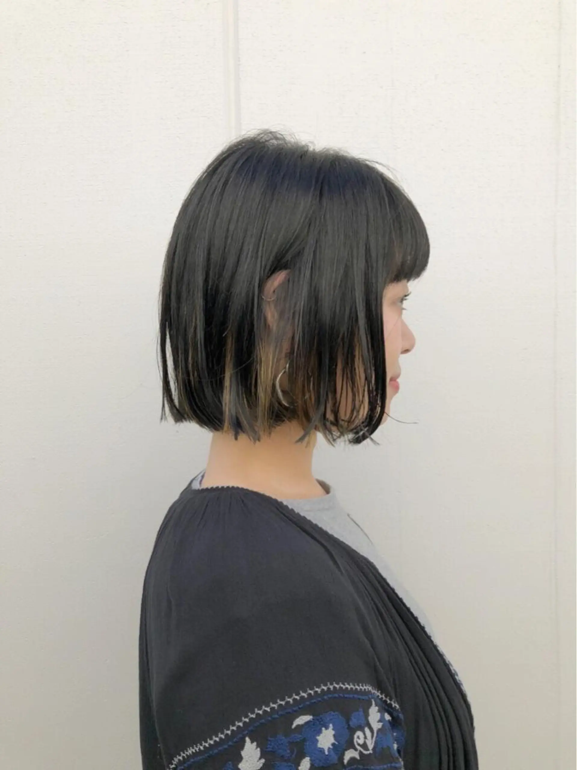 ショート カラー ノグチ ユウキ/ボブのヘアスタイル