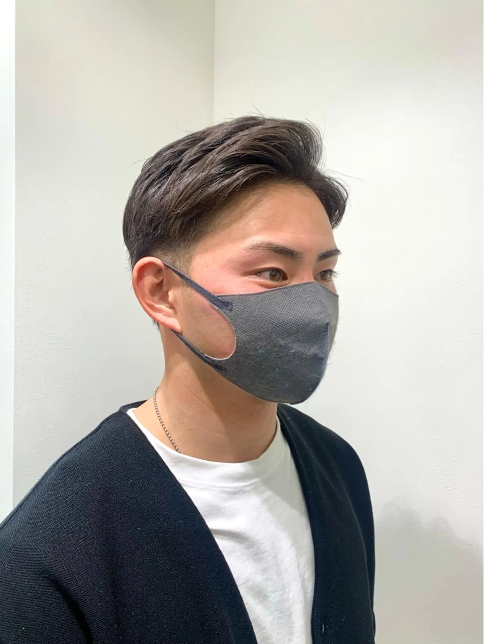 メンズ レイヤー ハイトーン 暖色⭐︎KANAKOのヘアスタイル