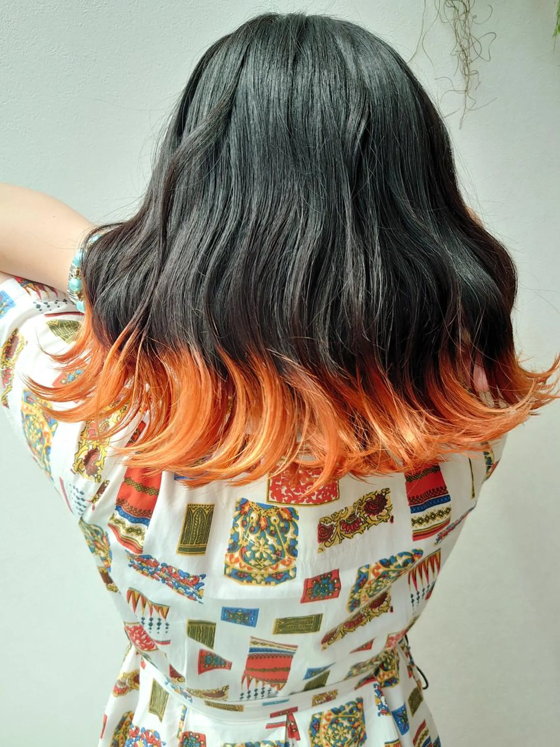 ミディアム カラー ヘアカラー トリートメント 髪質改善/ブリーチ 田代 龍我のヘアスタイル