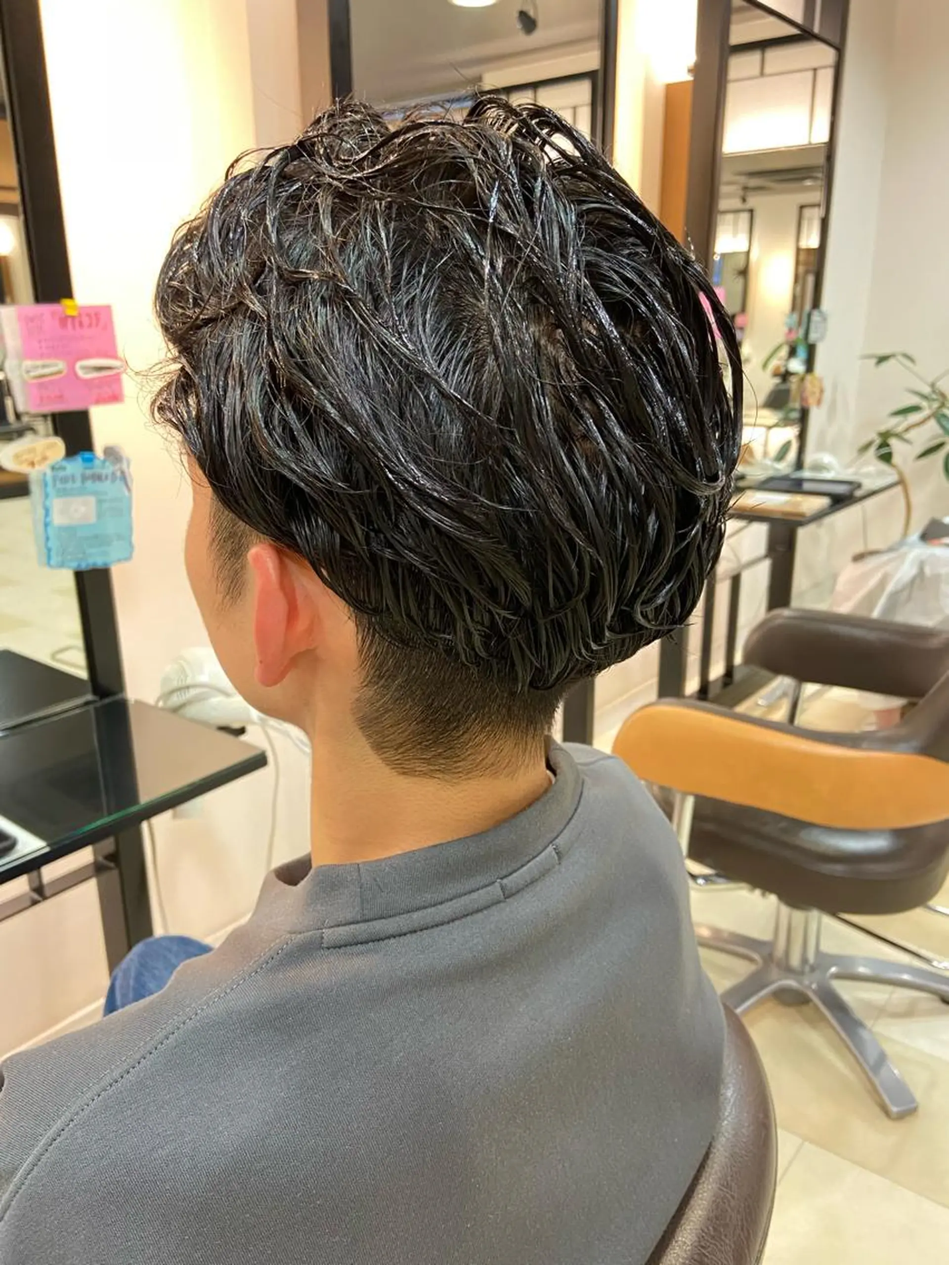 パーマ メンズ メンズパーマ Stella hair mode所属・ステラヘアモード 井澤元樹のヘアスタイル